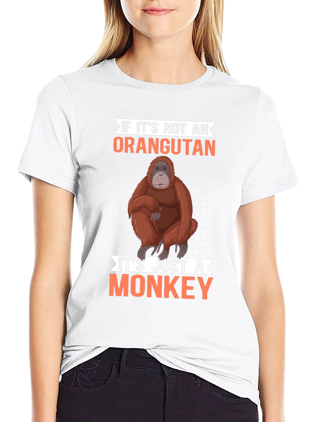 Orangutan vs Monkey Graphic T-Shirt