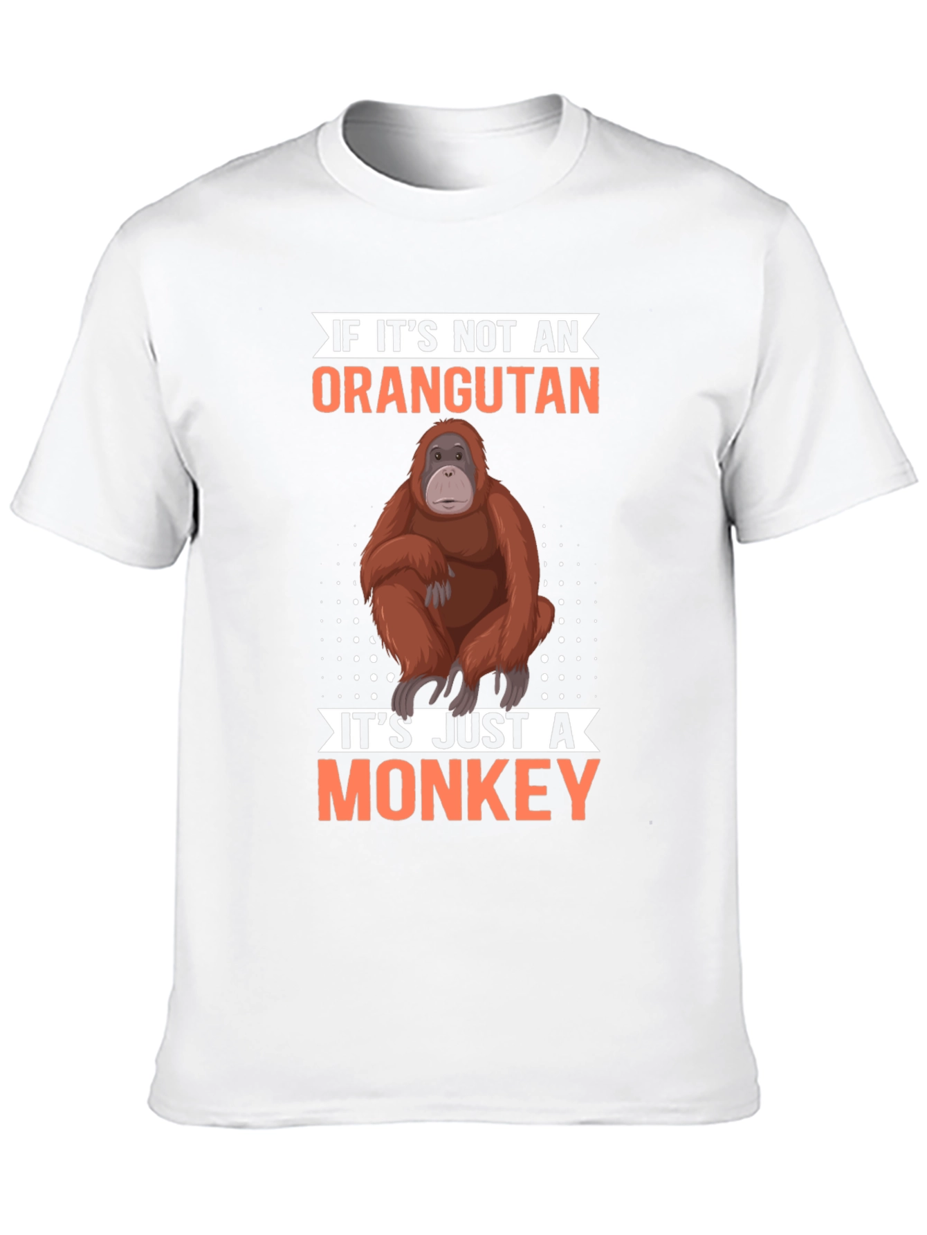 Orangutan vs Monkey Graphic T-Shirt