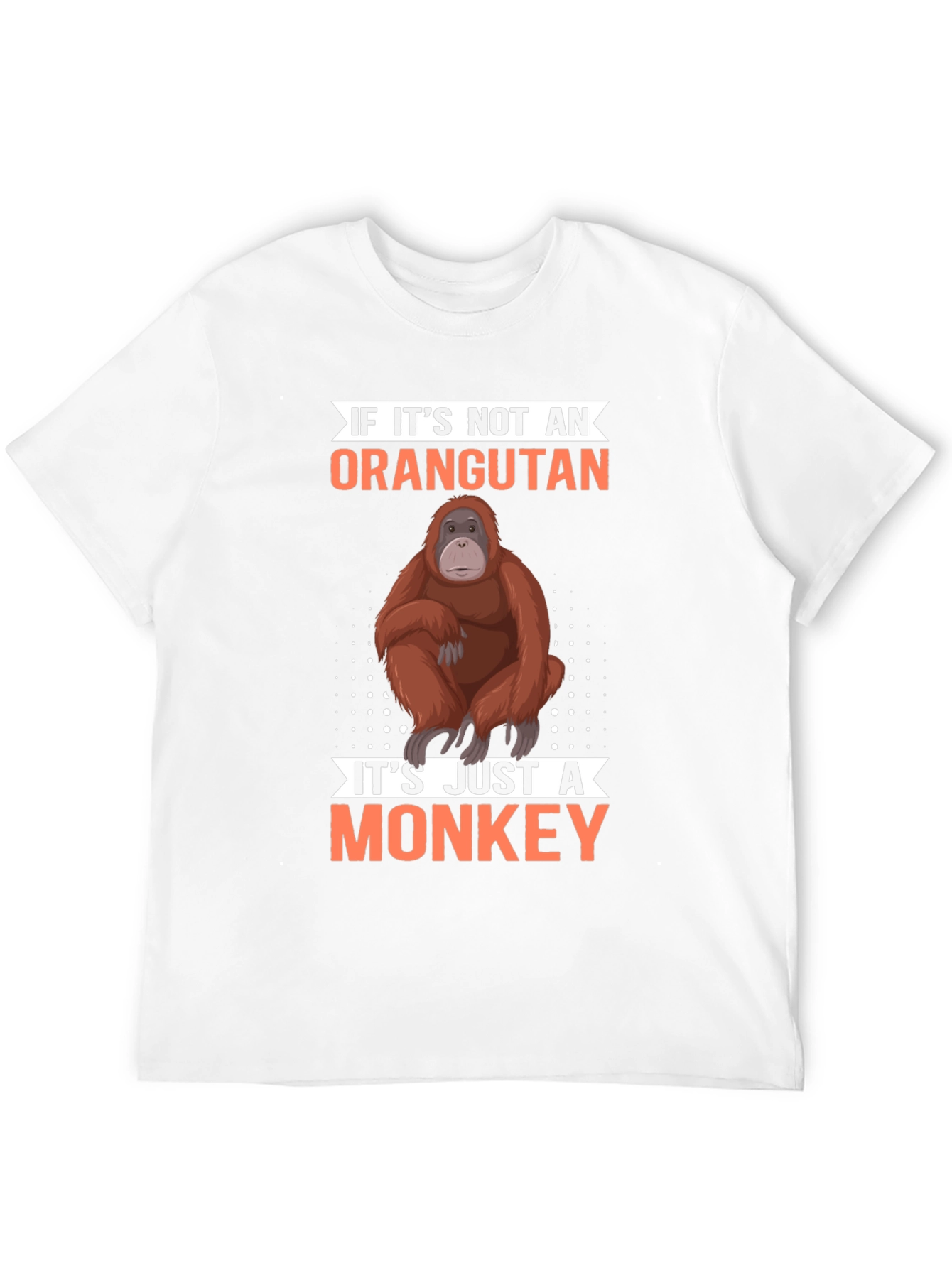 Orangutan vs Monkey Graphic T-Shirt