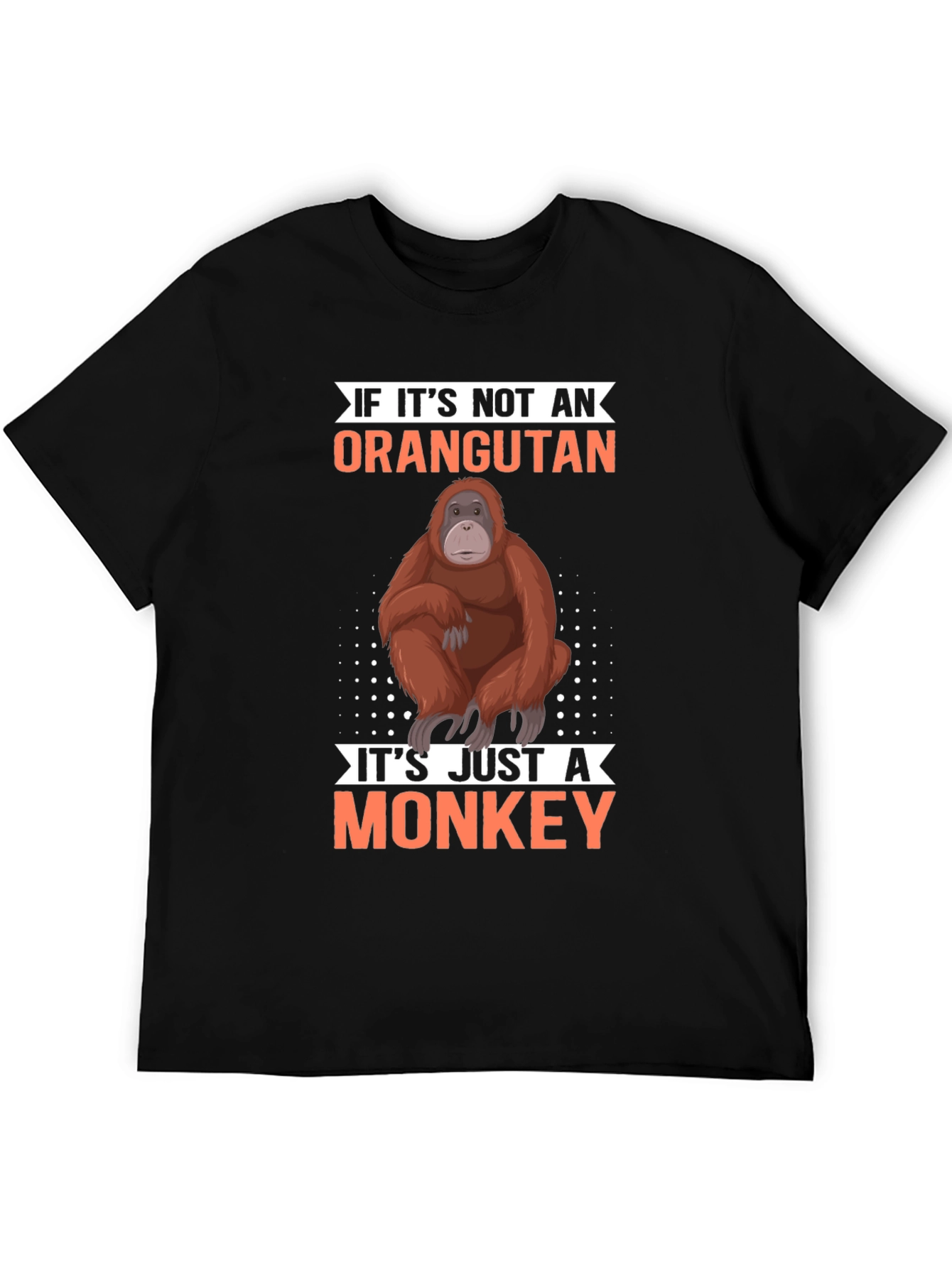 Orangutan vs Monkey Graphic T-Shirt