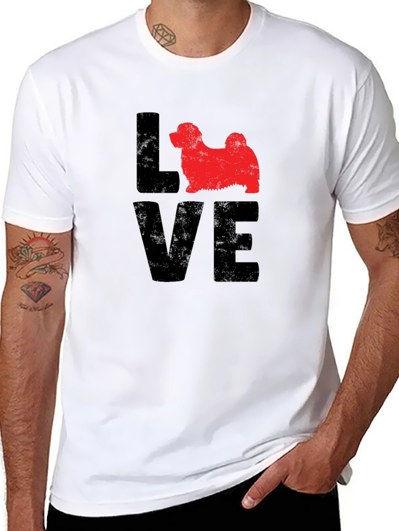 Love Dog Breed T-Shirt - Casual Tee