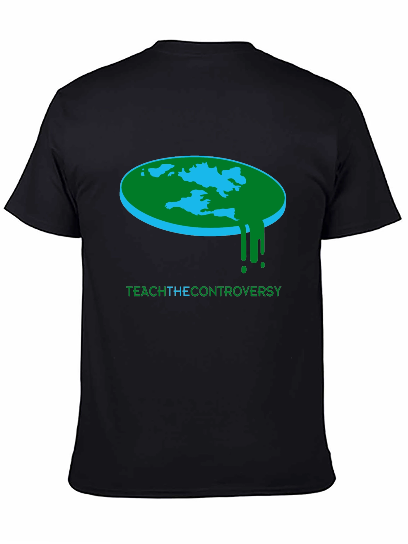 Flat Earth Teach Controversy T-Shirt
