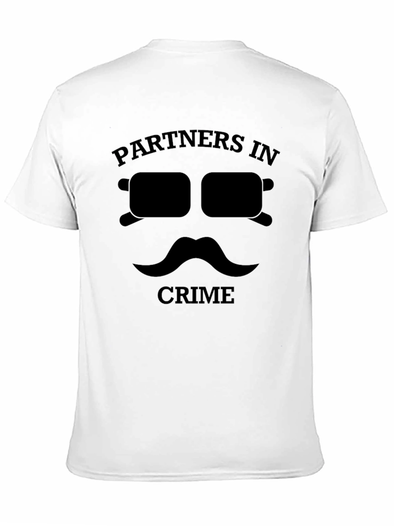 Partners in Crime Graphic T-Shirt - Black