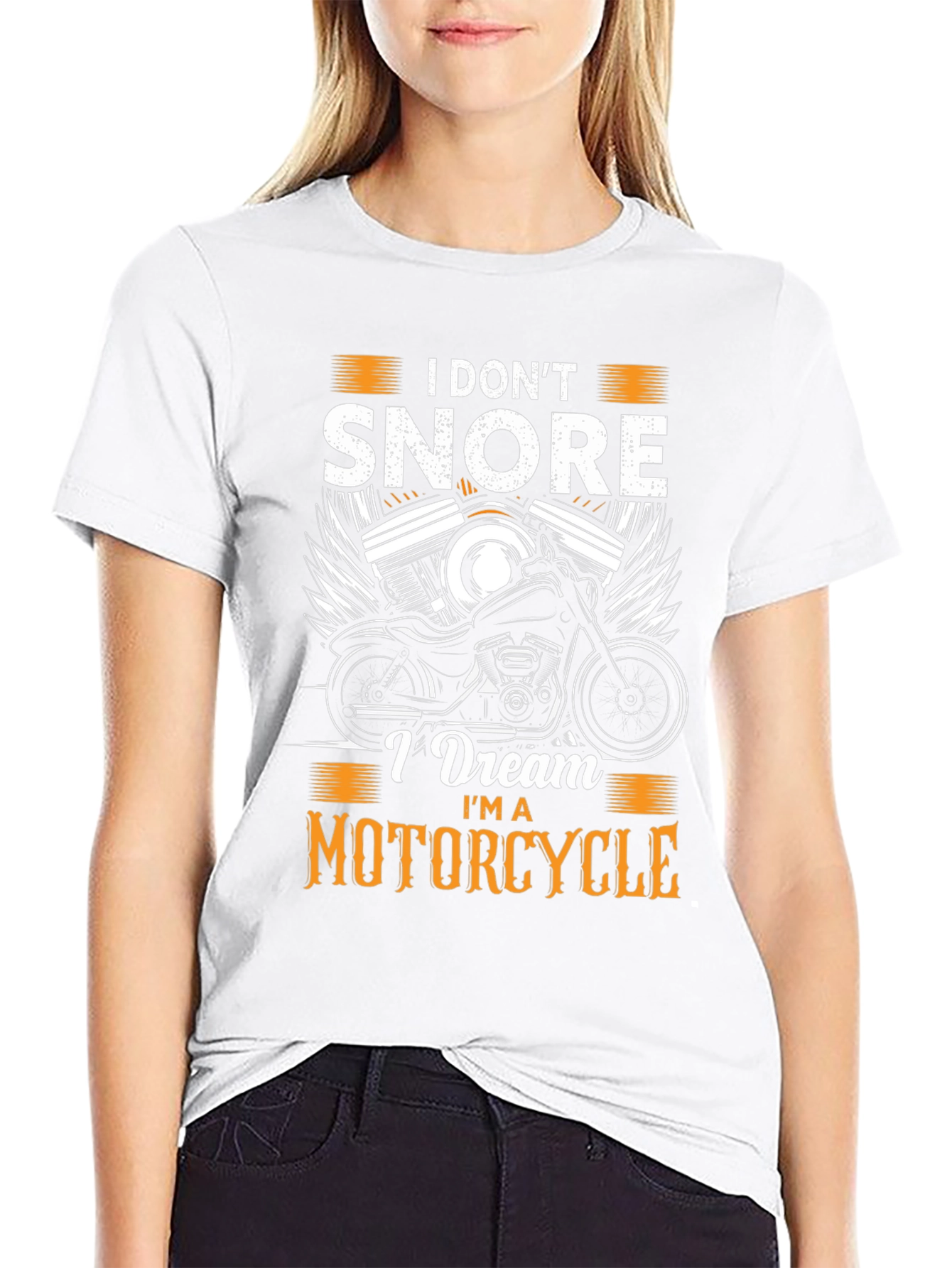 I Dont Snore Motorcycle T-Shirt