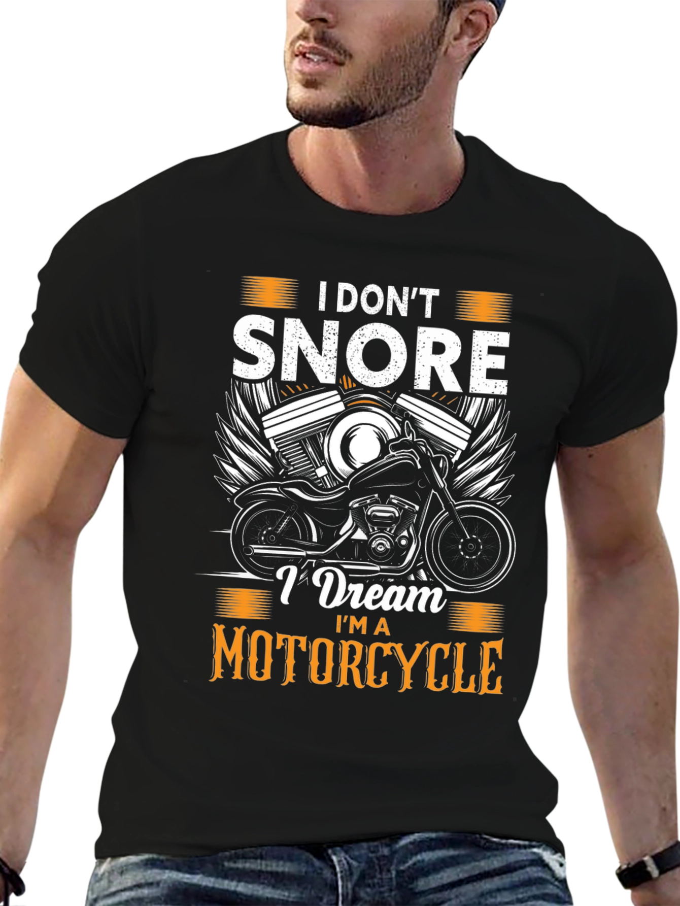 I Dont Snore Motorcycle T-Shirt