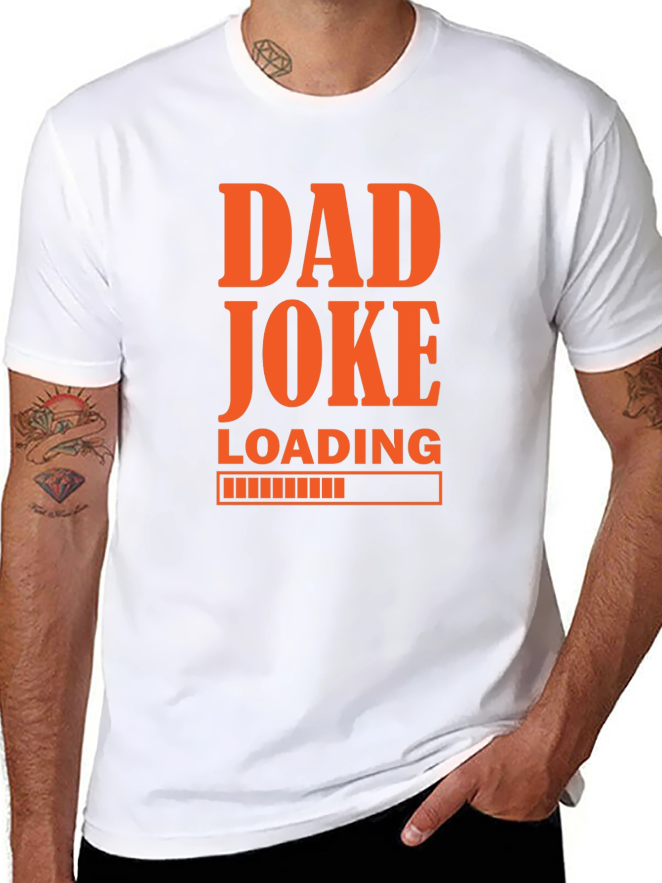 Dad Joke Loading T-Shirt - Funny Fathers Day Tee