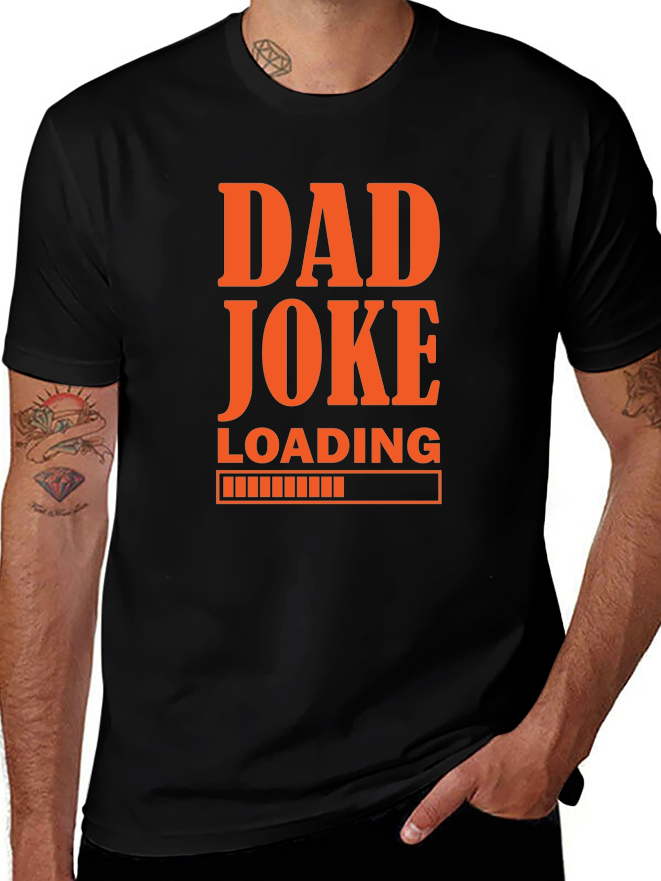 Dad Joke Loading T-Shirt - Funny Fathers Day Tee