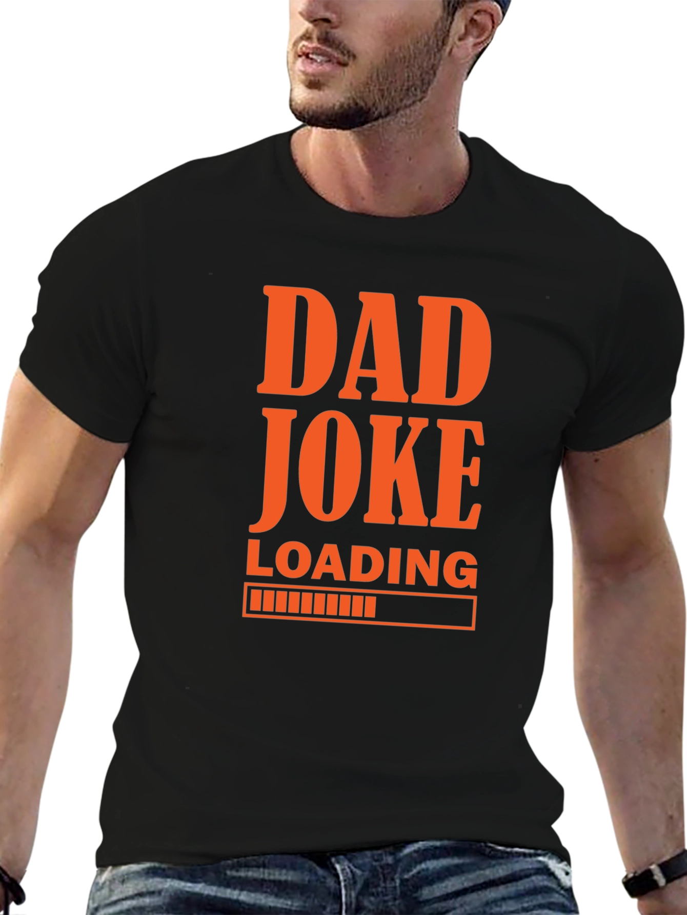 Dad Joke Loading T-Shirt - Funny Fathers Day Tee