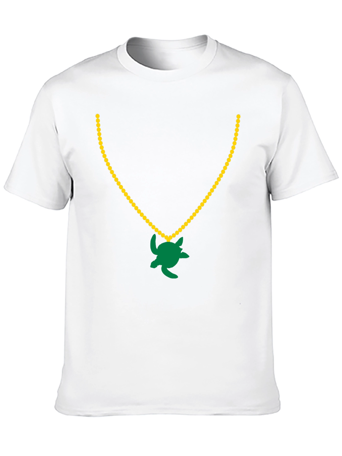 Turtle Pendant Black T-Shirt