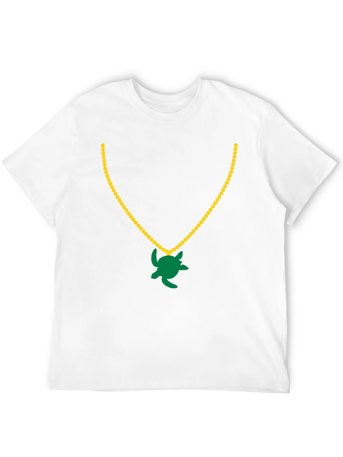 Turtle Pendant Black T-Shirt