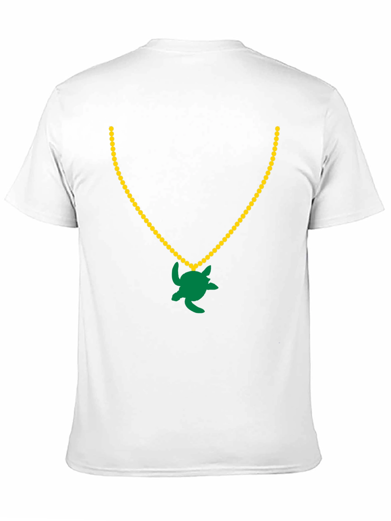 Turtle Pendant Black T-Shirt