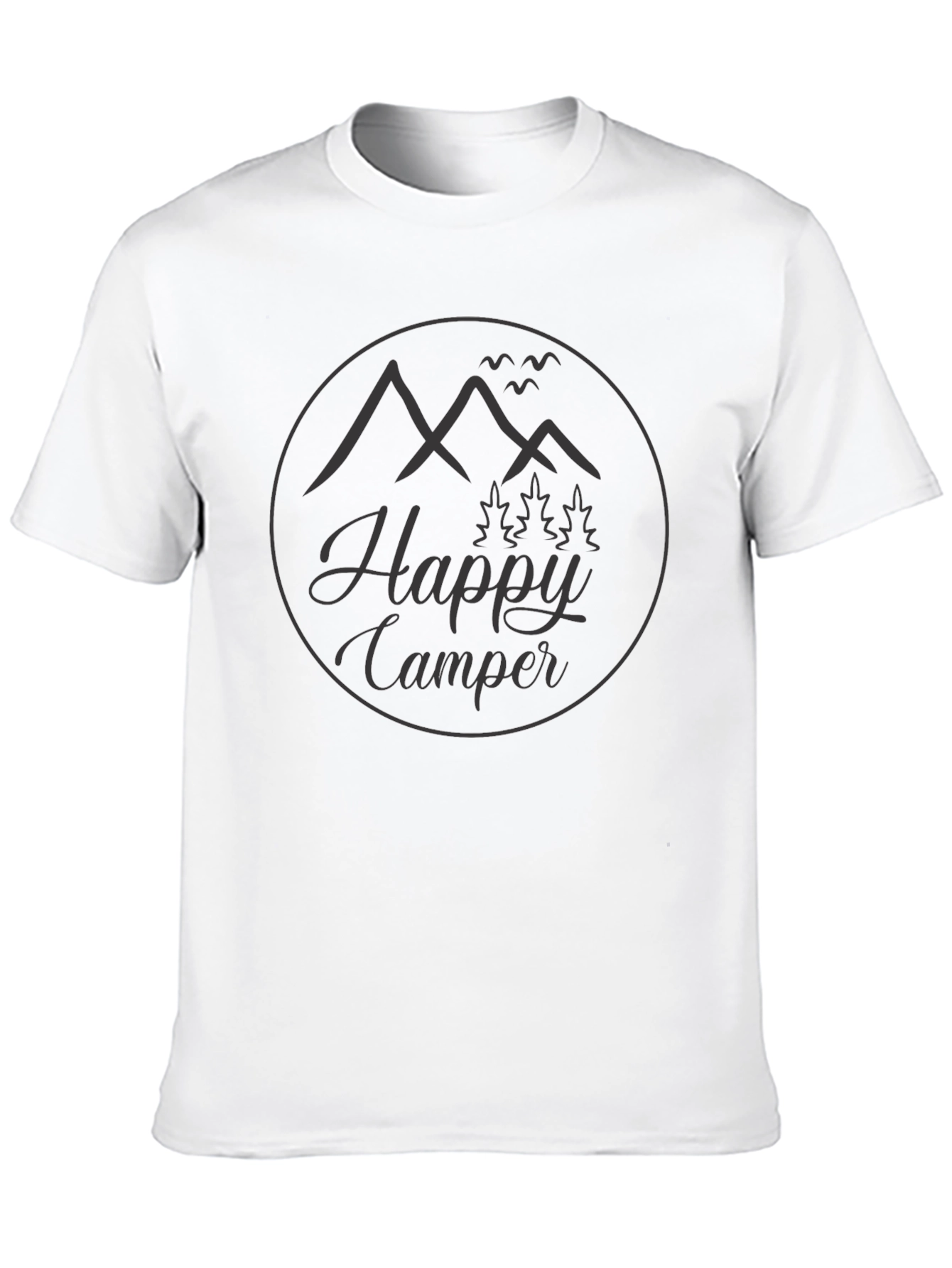 Happy Camper Graphic T-Shirt - Adventure Ready