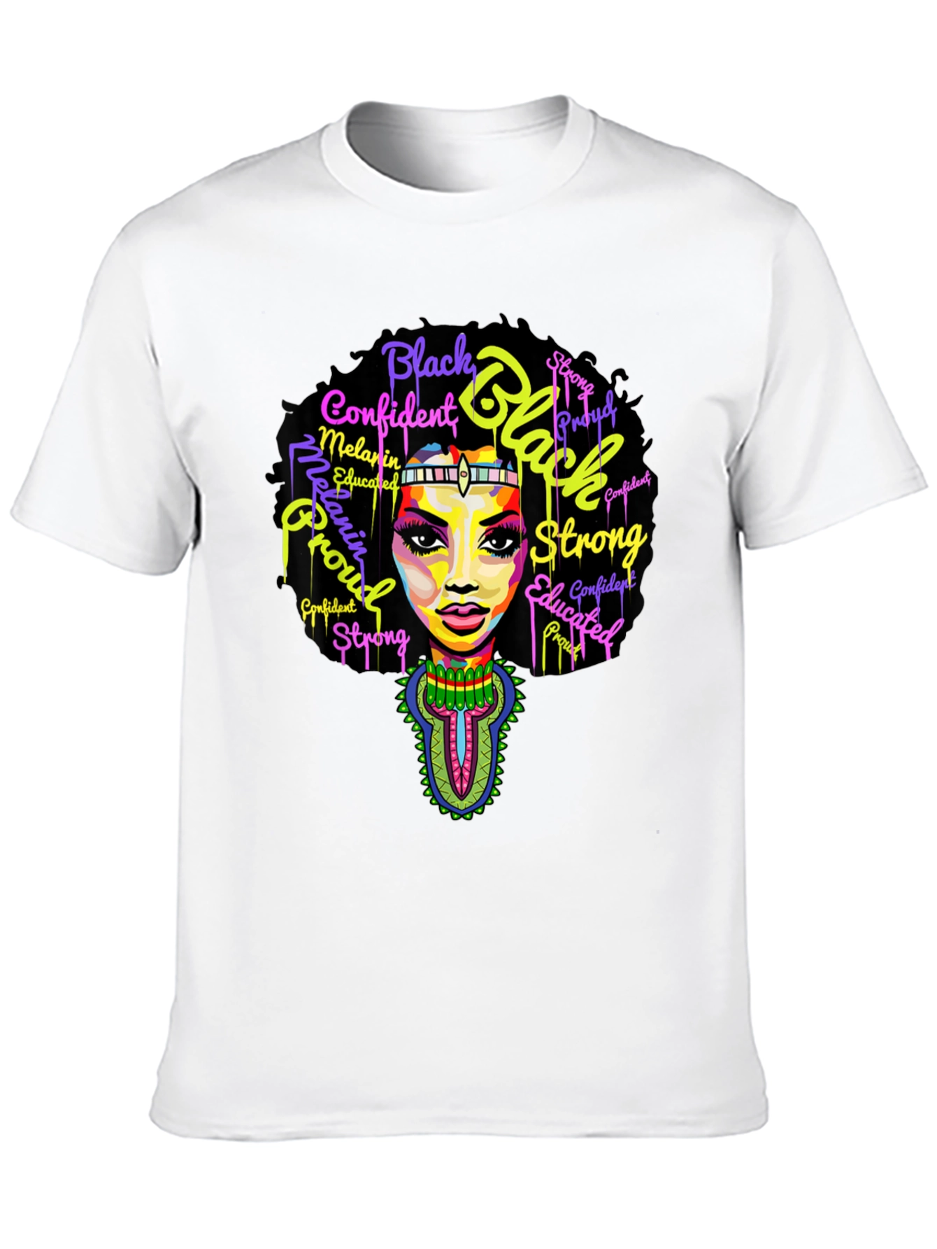 Black Confident Melanin Proud T-Shirt