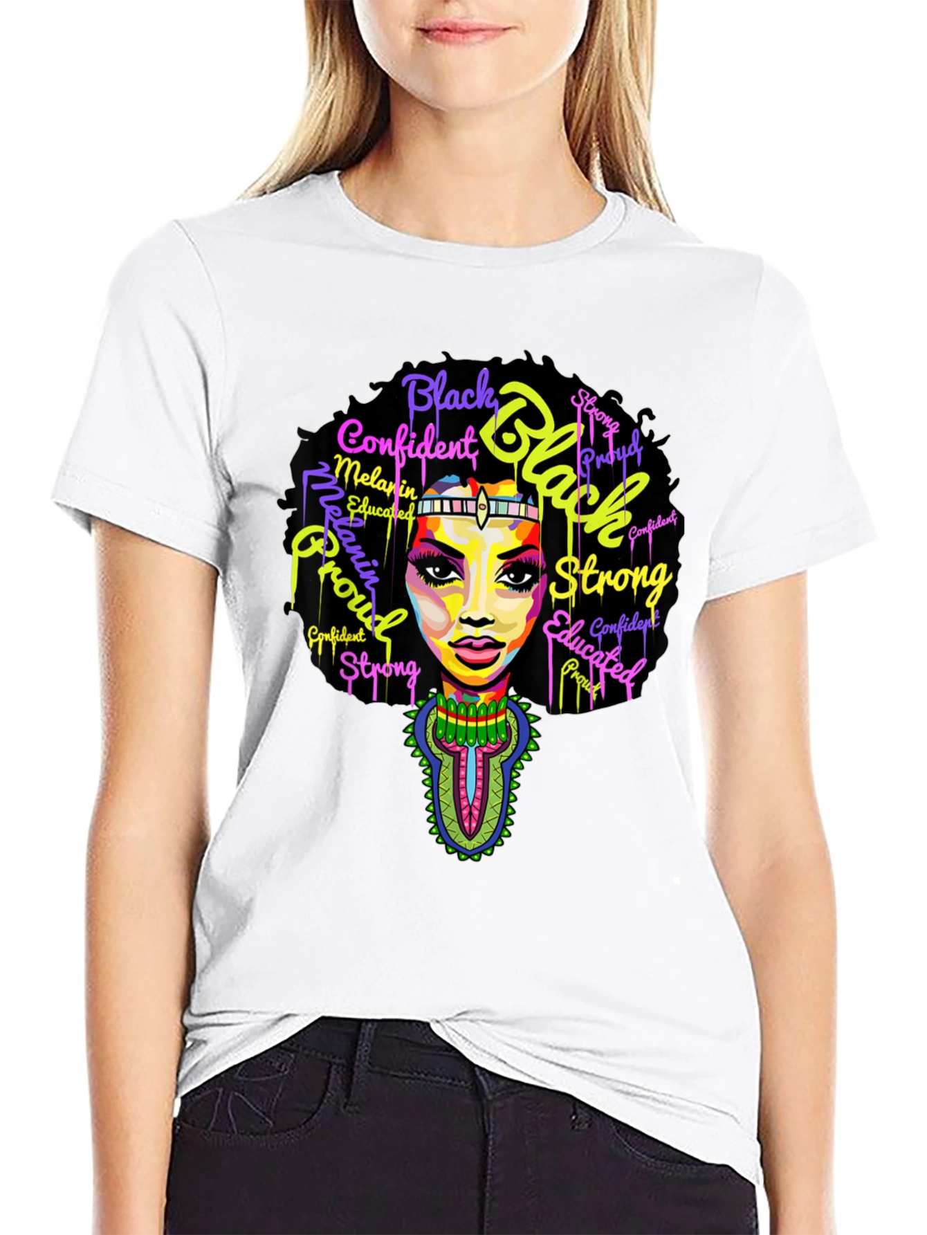 Black Confident Melanin Proud T-Shirt