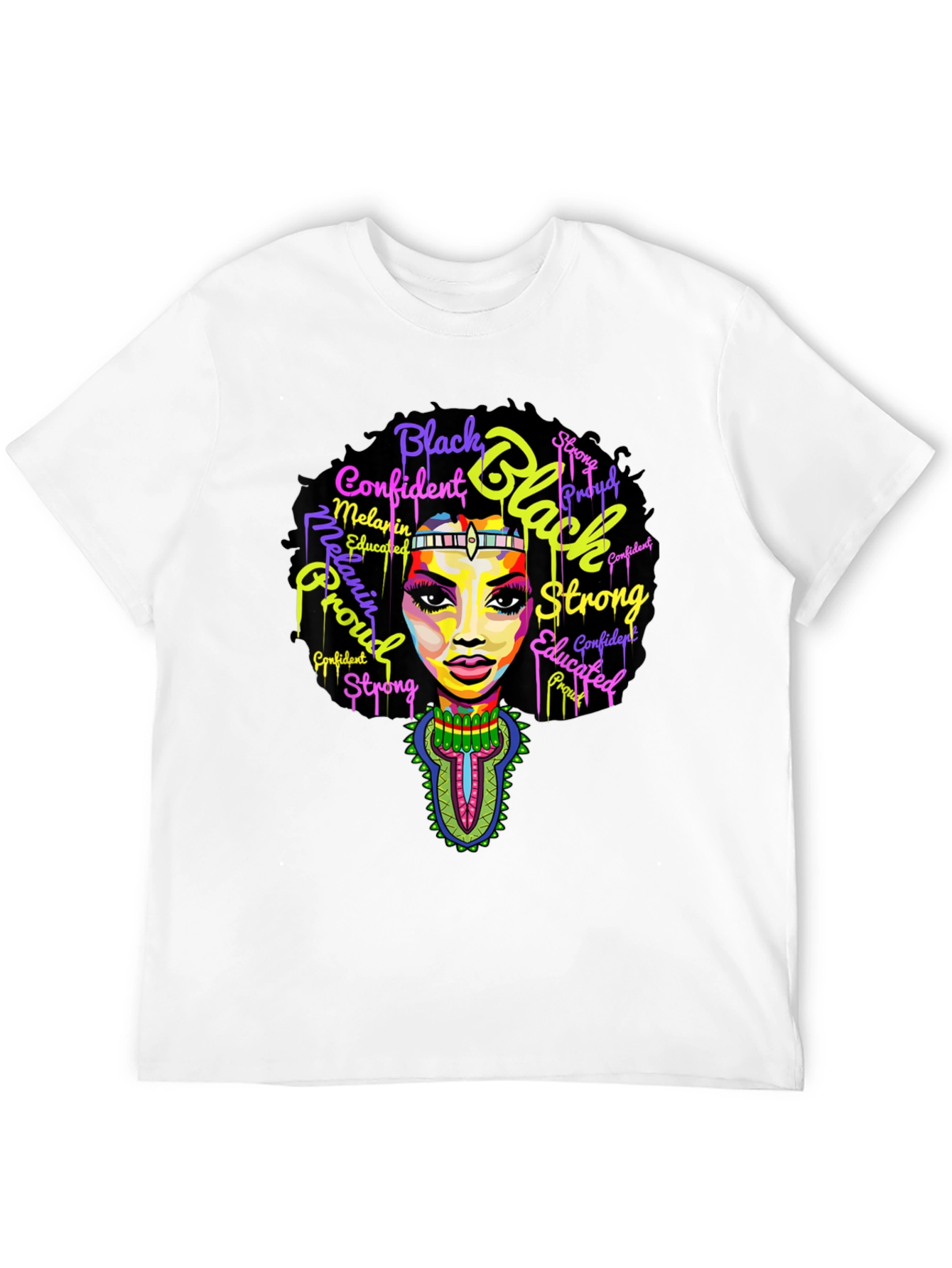 Black Confident Melanin Proud T-Shirt