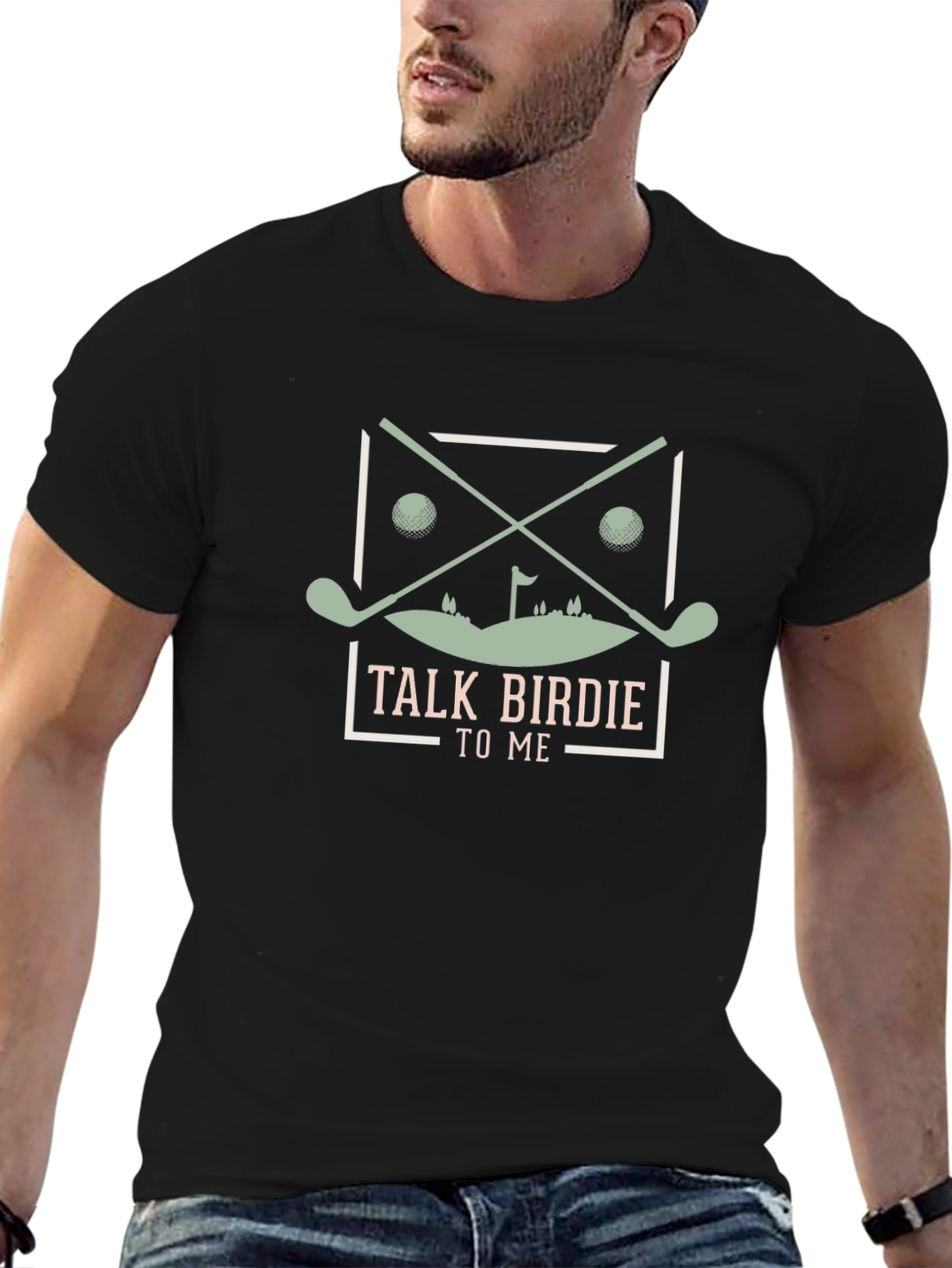 Talk Birdie To Me Golf T-Shirt