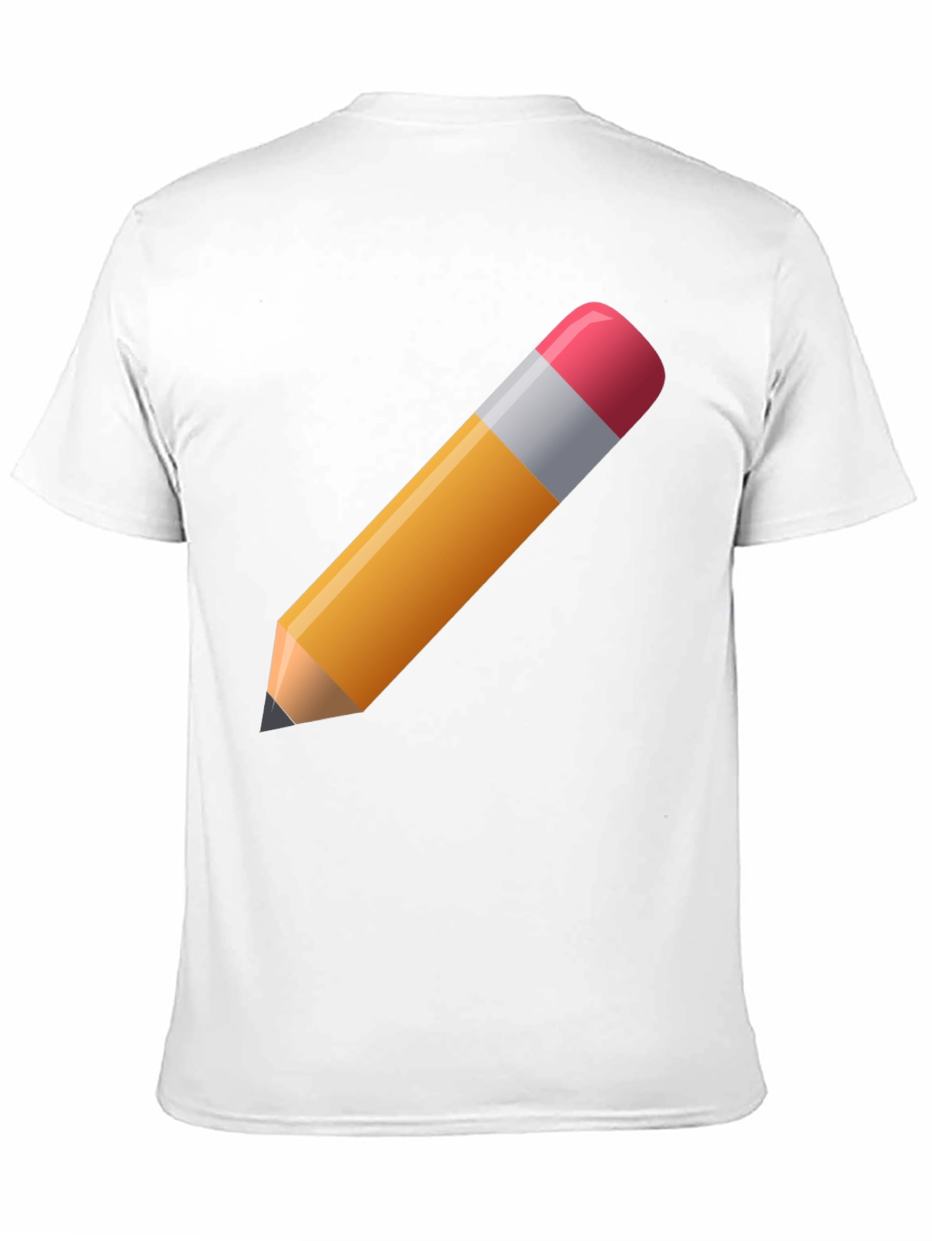 Pencil Graphic Black T-Shirt