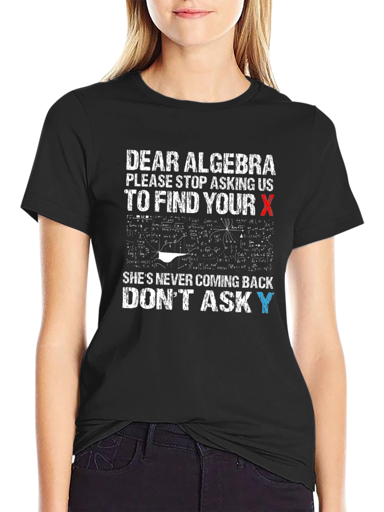 Dear Algebra Funny Math T-Shirt