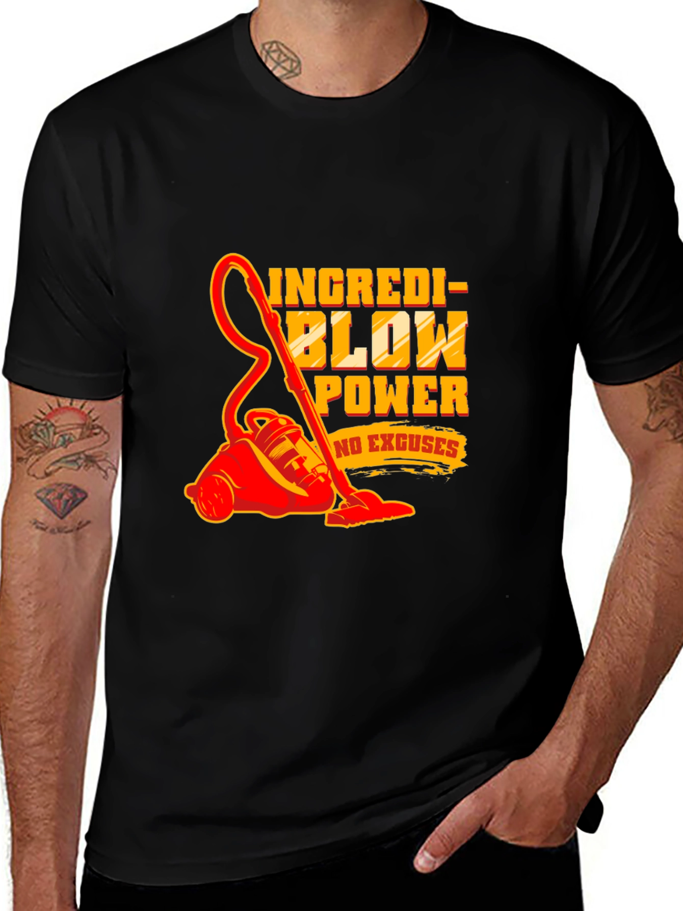 Incredible Power Vacuum T-Shirt - Funny Cleaning Tee