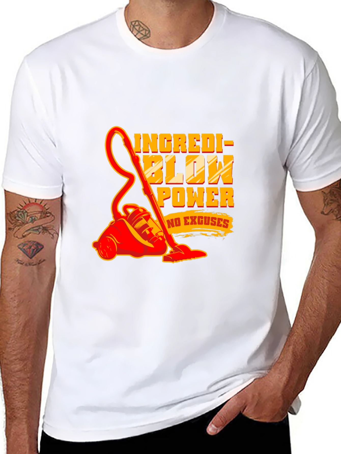 Incredible Power Vacuum T-Shirt - Funny Cleaning Tee