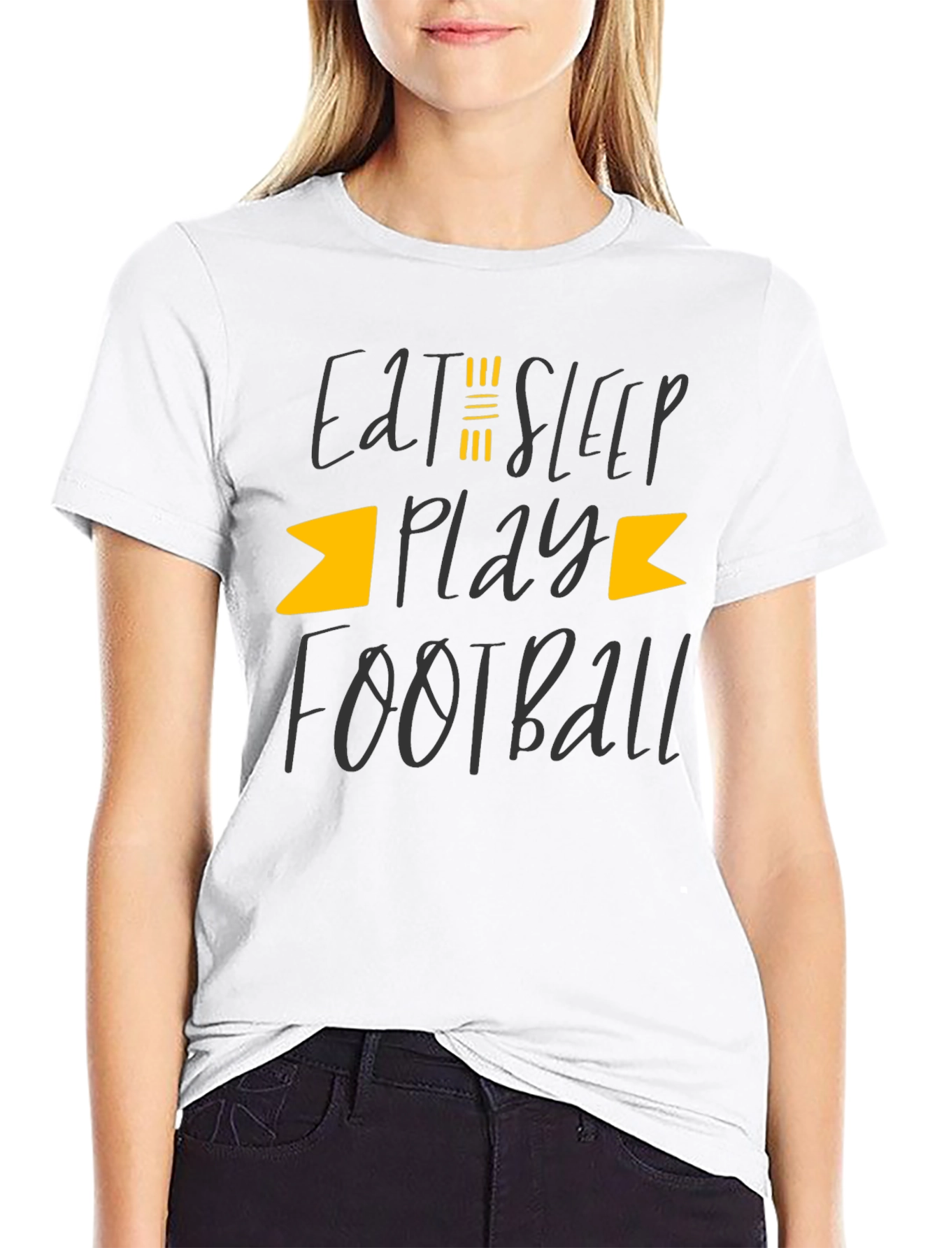 Eat Sleep Play Football T-Shirt