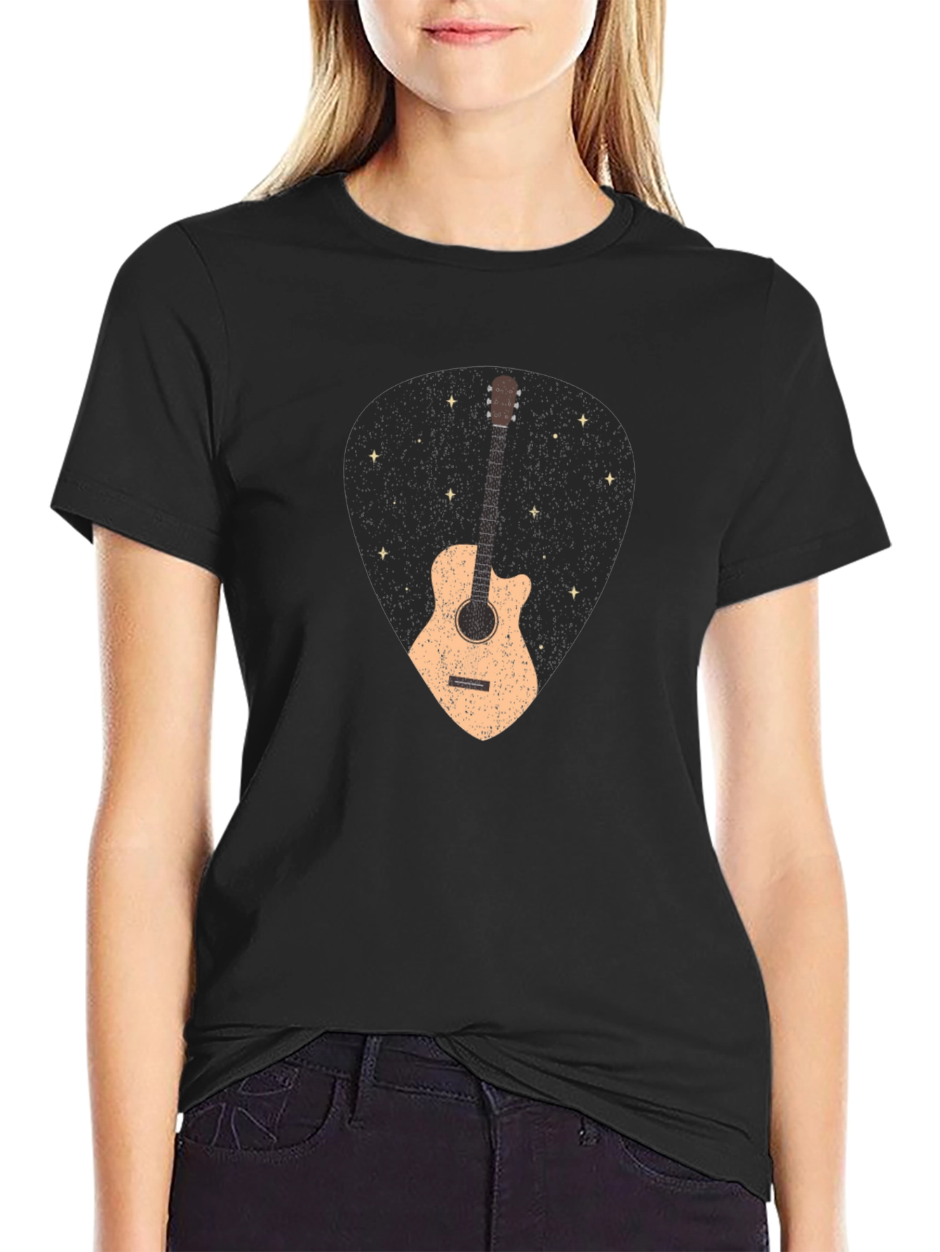 Guitar Pick Graphic T-Shirt
