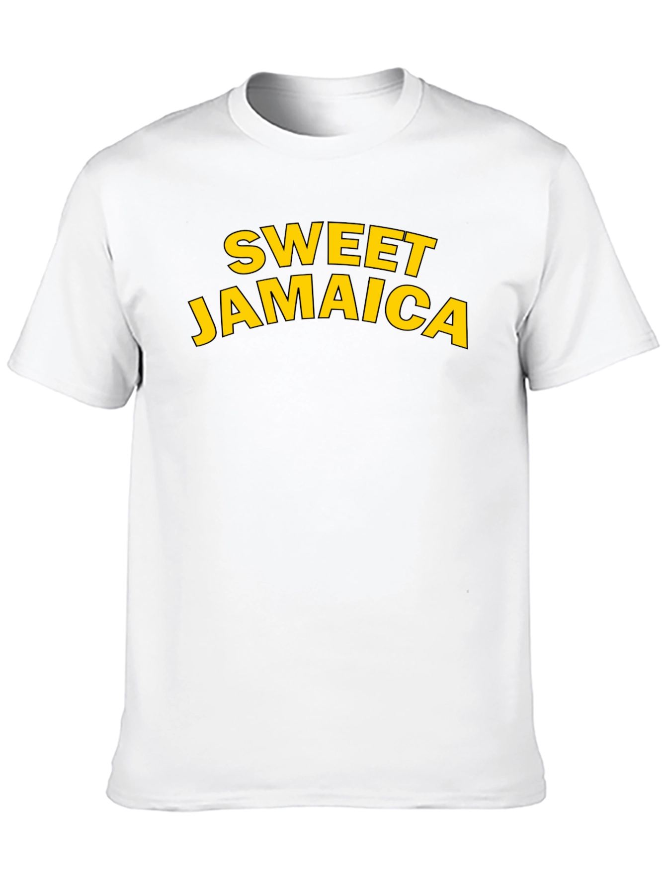 Sweet Jamaica Black Graphic Tee