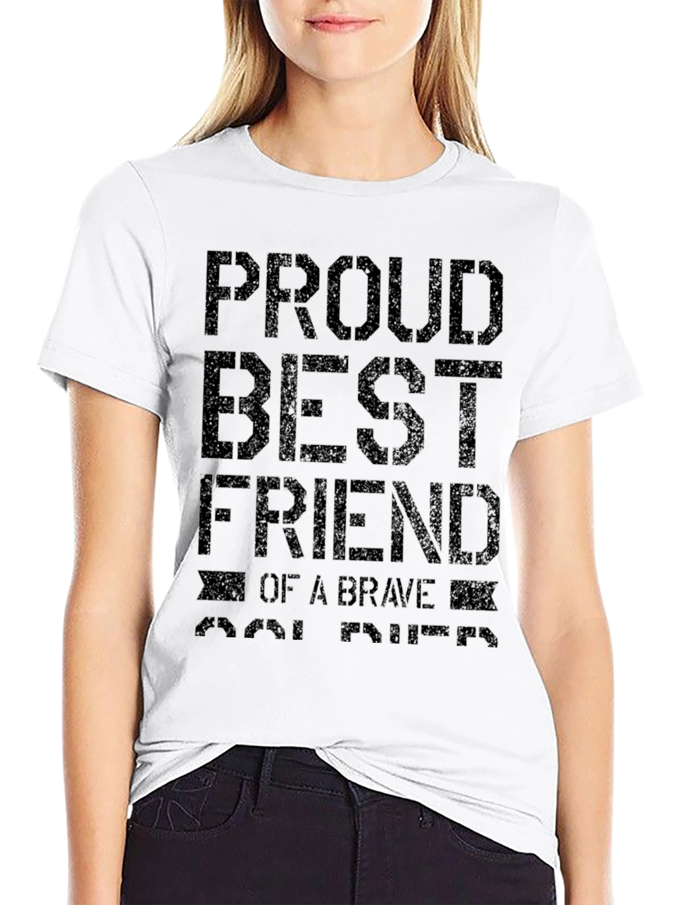 Proud Best Friend T-Shirt - Brave Soul Tribute Tee