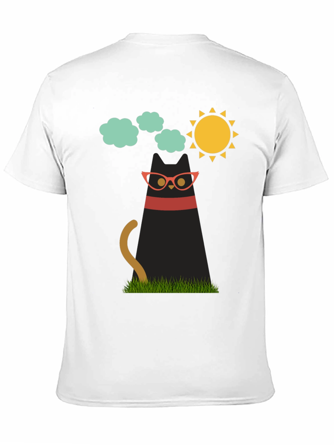 Cool Cat Graphic Tee - Trendy & Unique