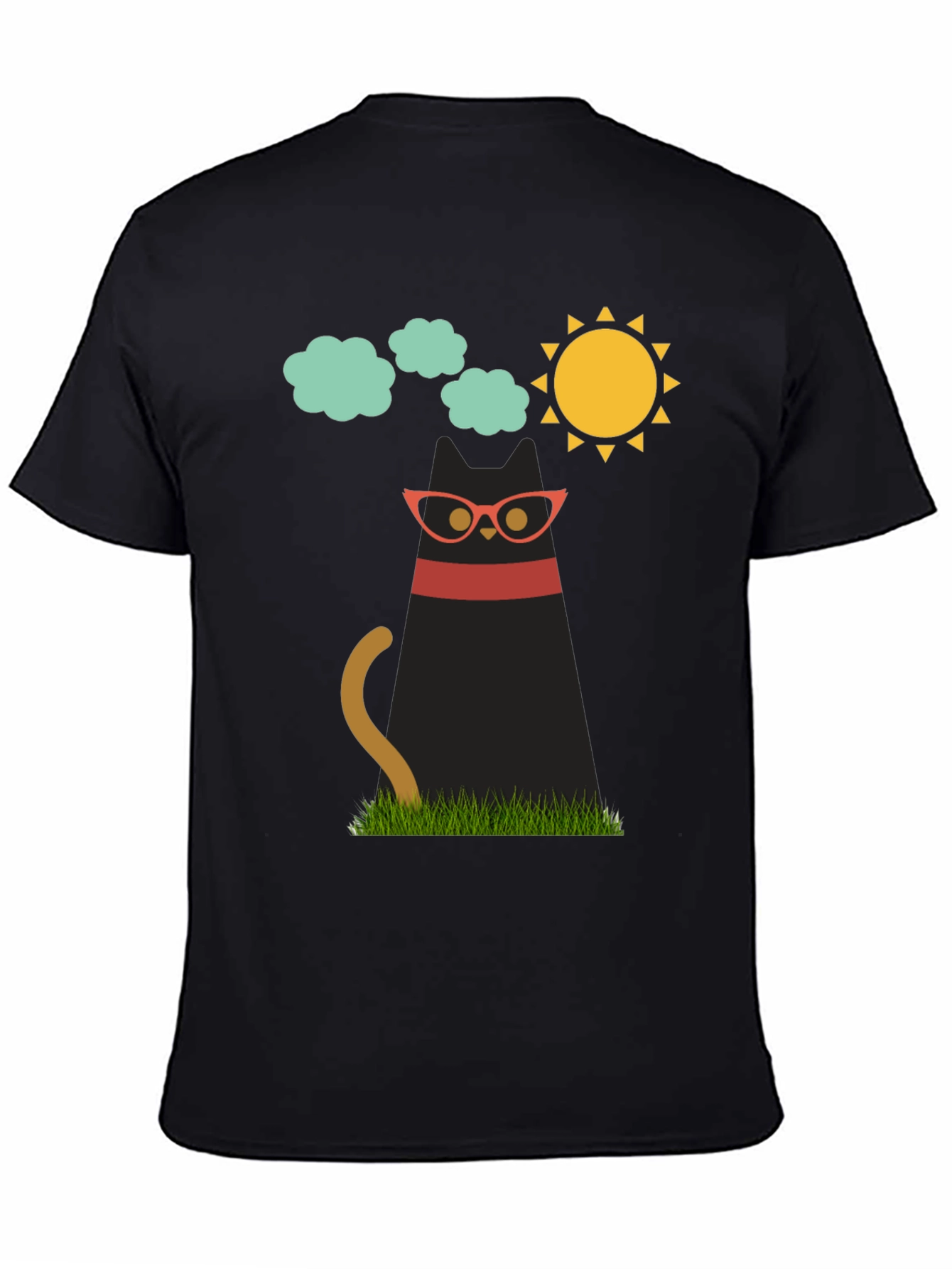Cool Cat Graphic Tee - Trendy & Unique