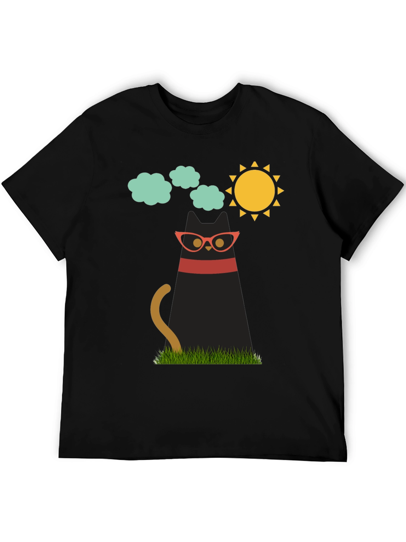 Cool Cat Graphic Tee - Trendy & Unique