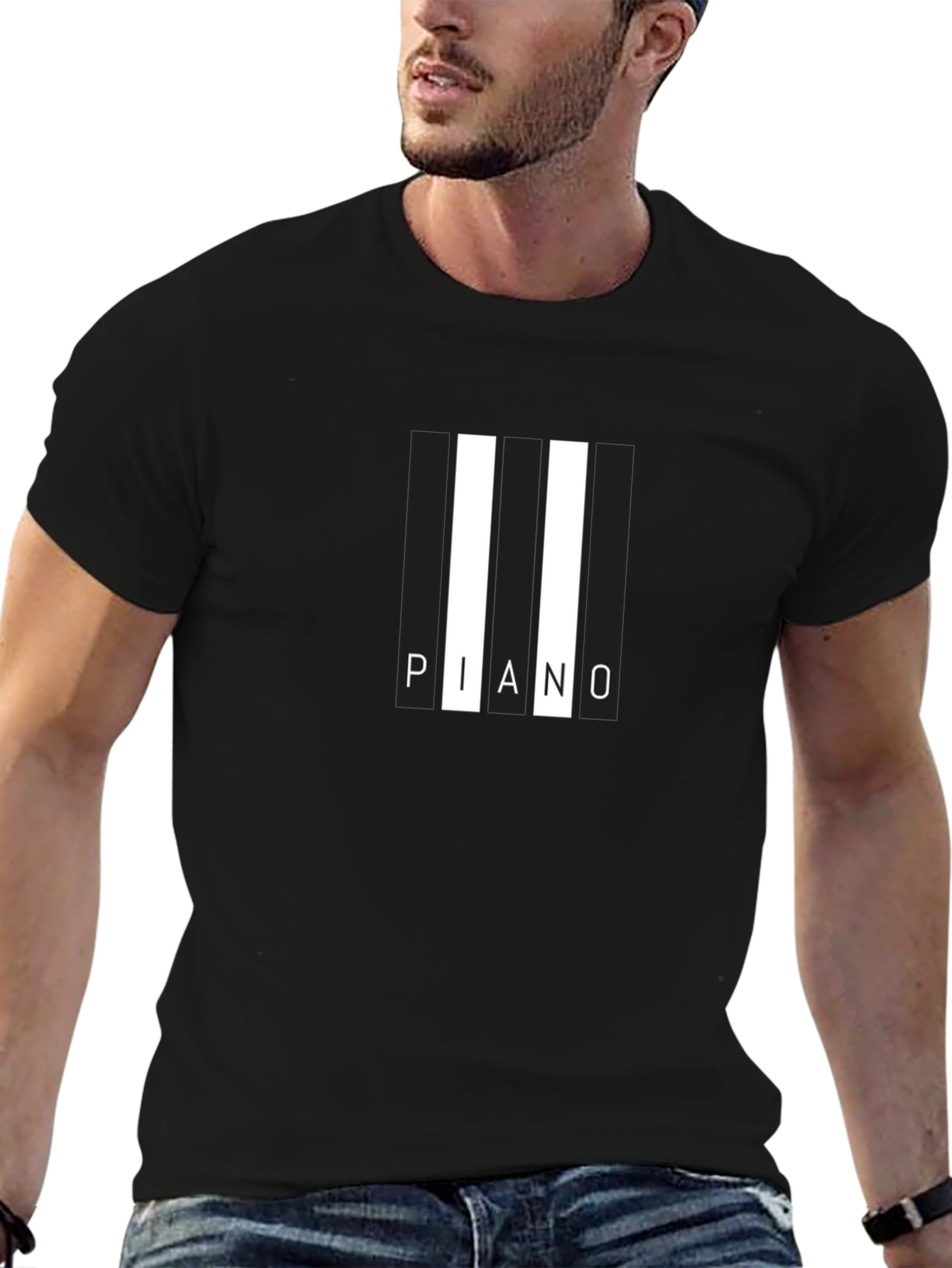 Piano Black T-Shirt