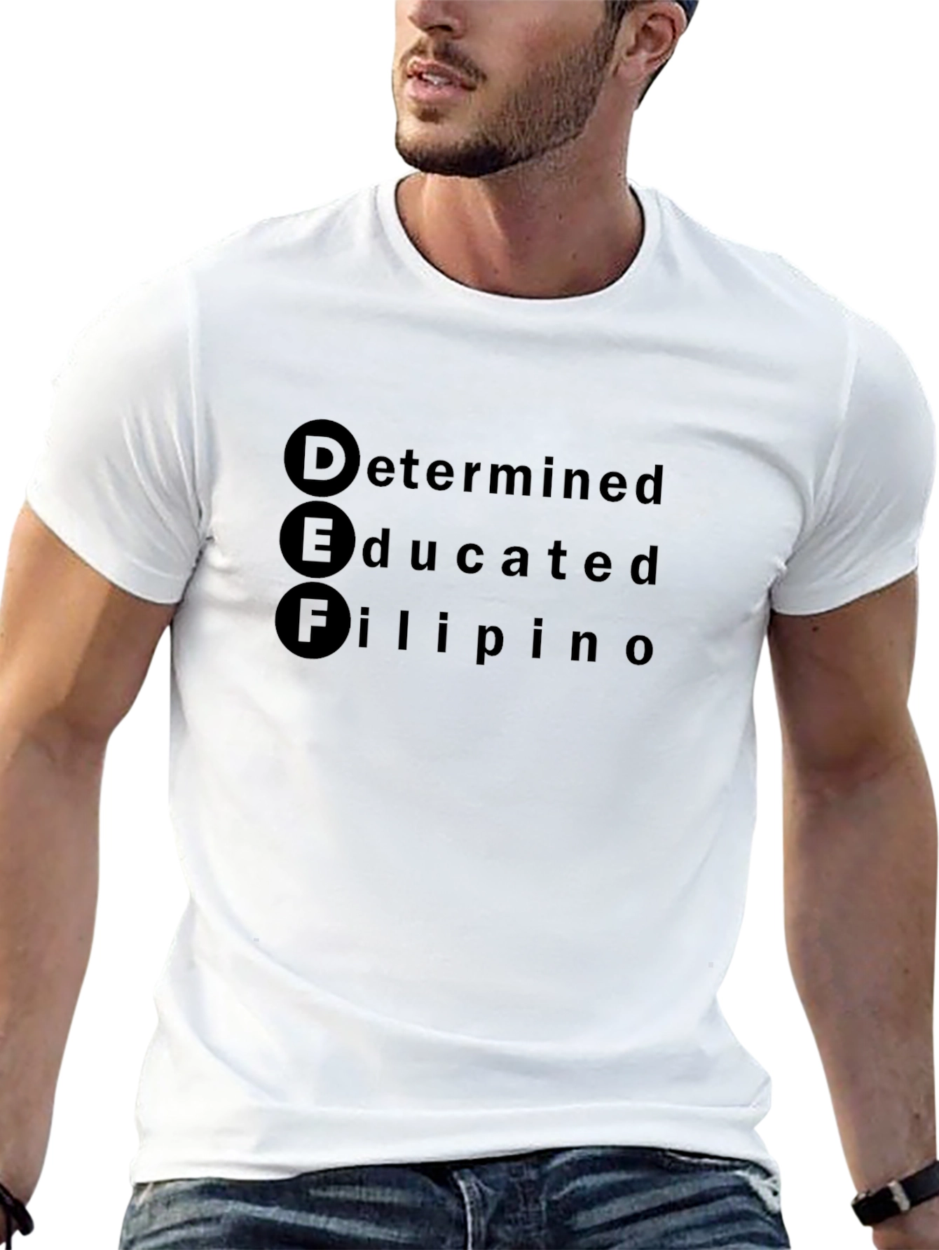 DEF Determined Educated Filipino T-Shirt