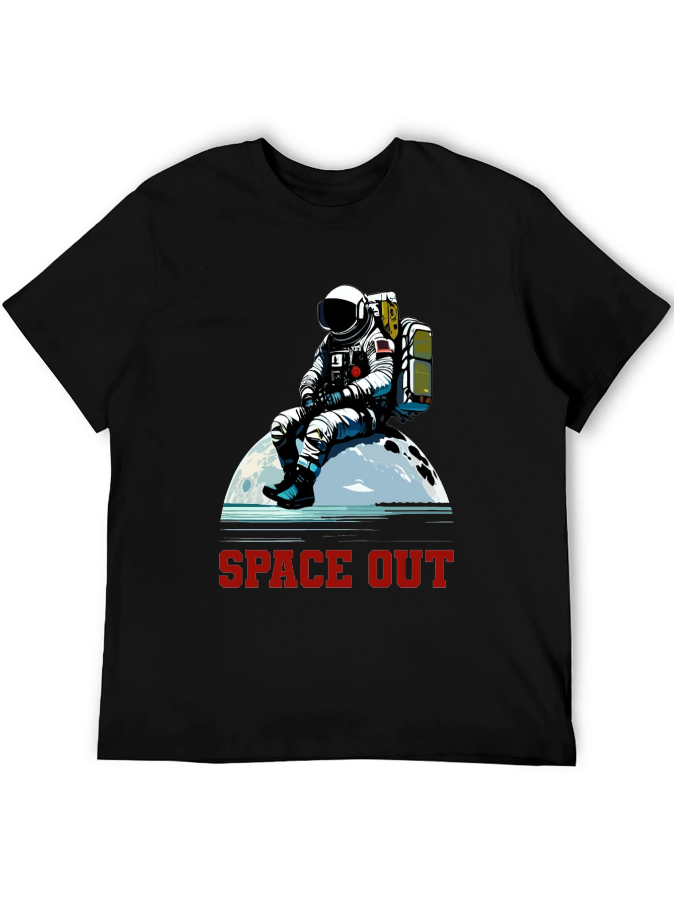 Space Out Astronaut Graphic T-Shirt - Relaxed Fit
