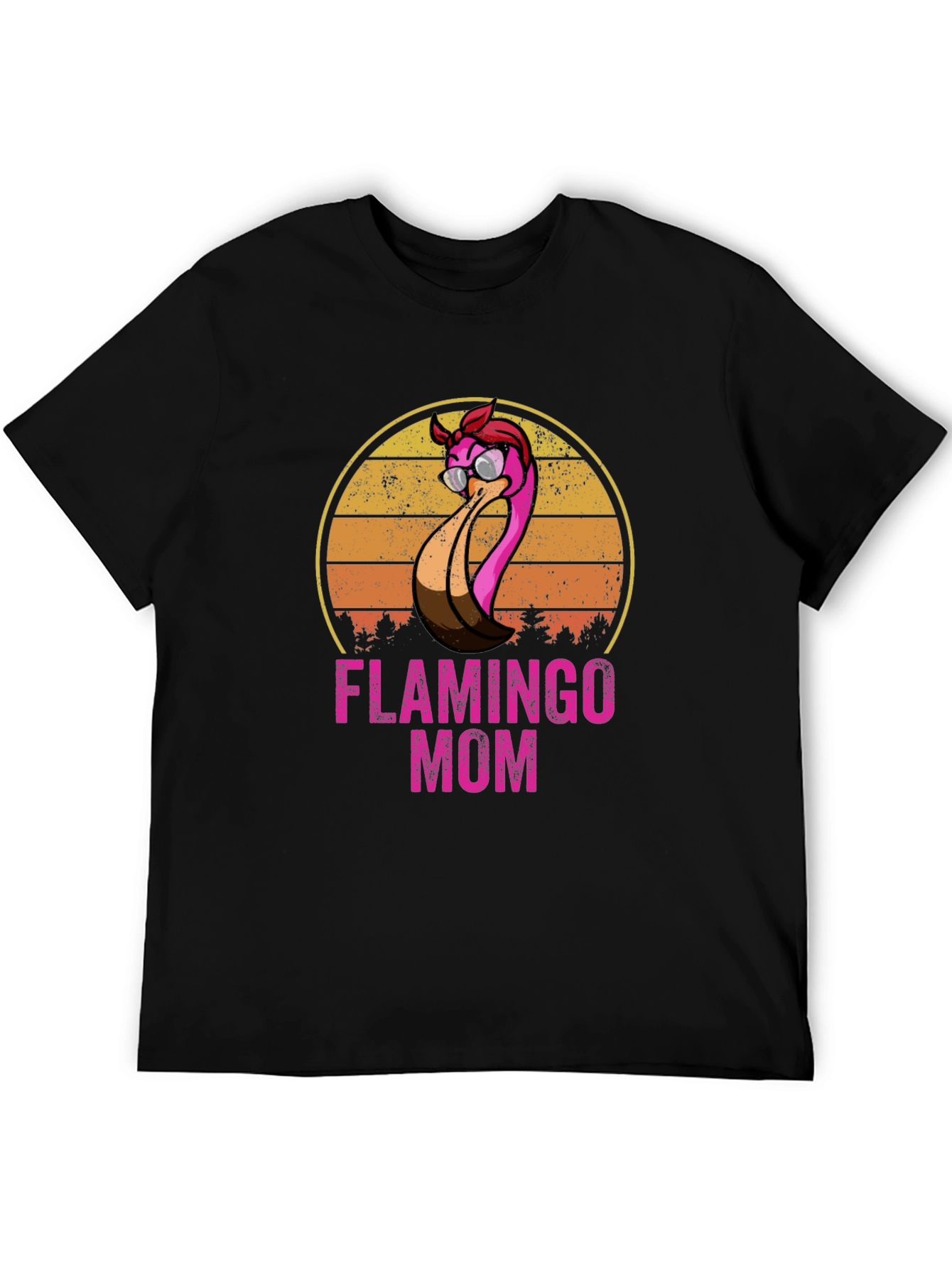 Flamingo Mom Graphic Tee - Unisex