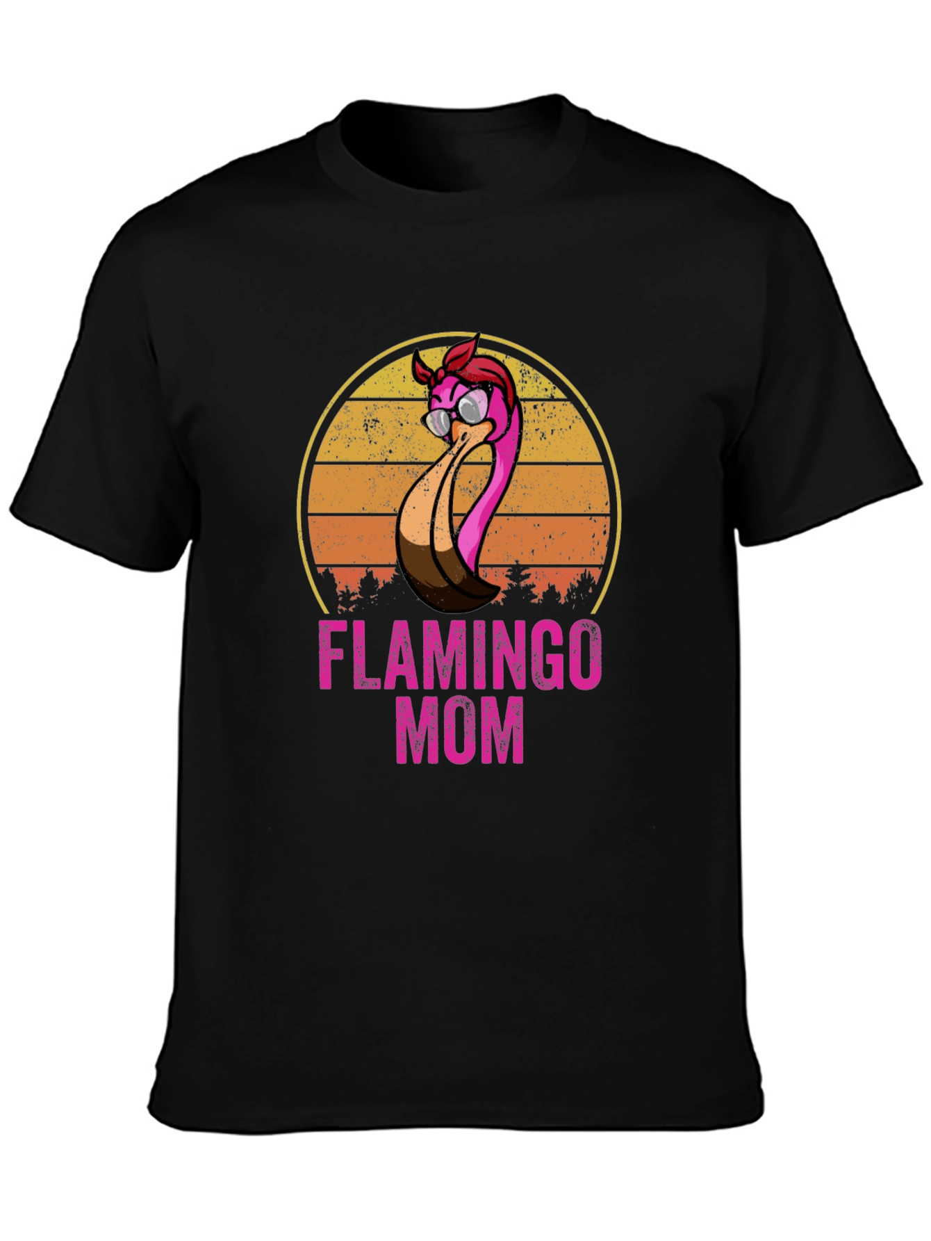 Flamingo Mom Graphic Tee - Unisex