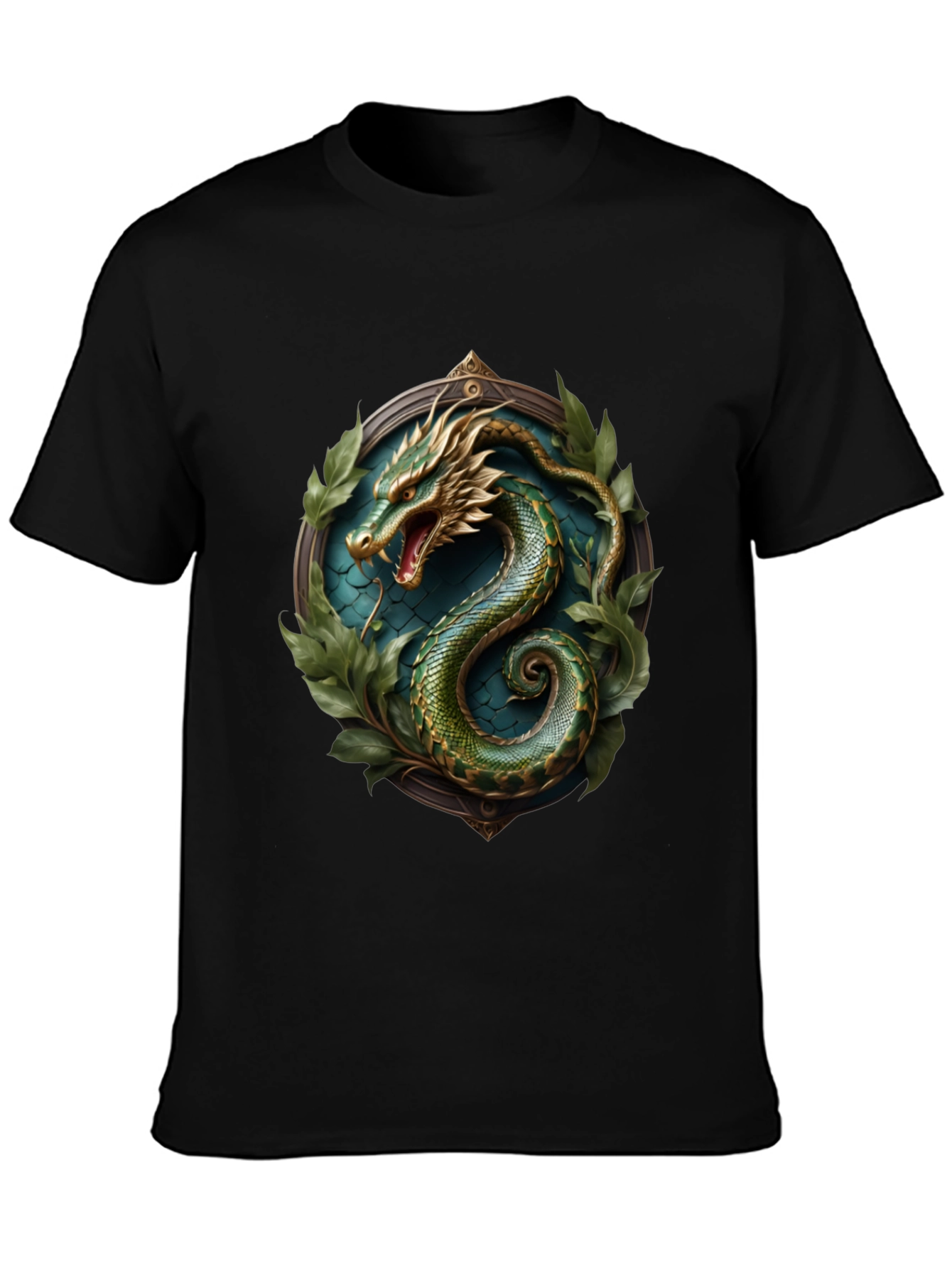 Dragon Emblem Black T-Shirt