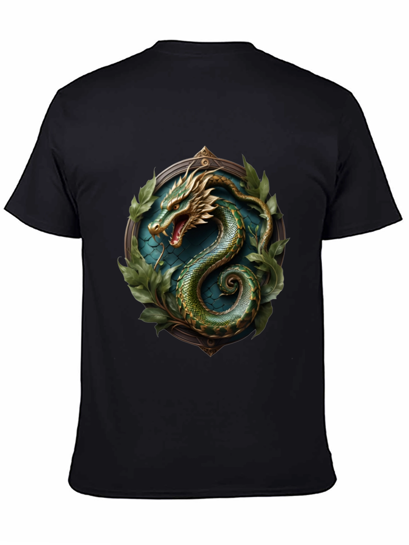 Dragon Emblem Black T-Shirt