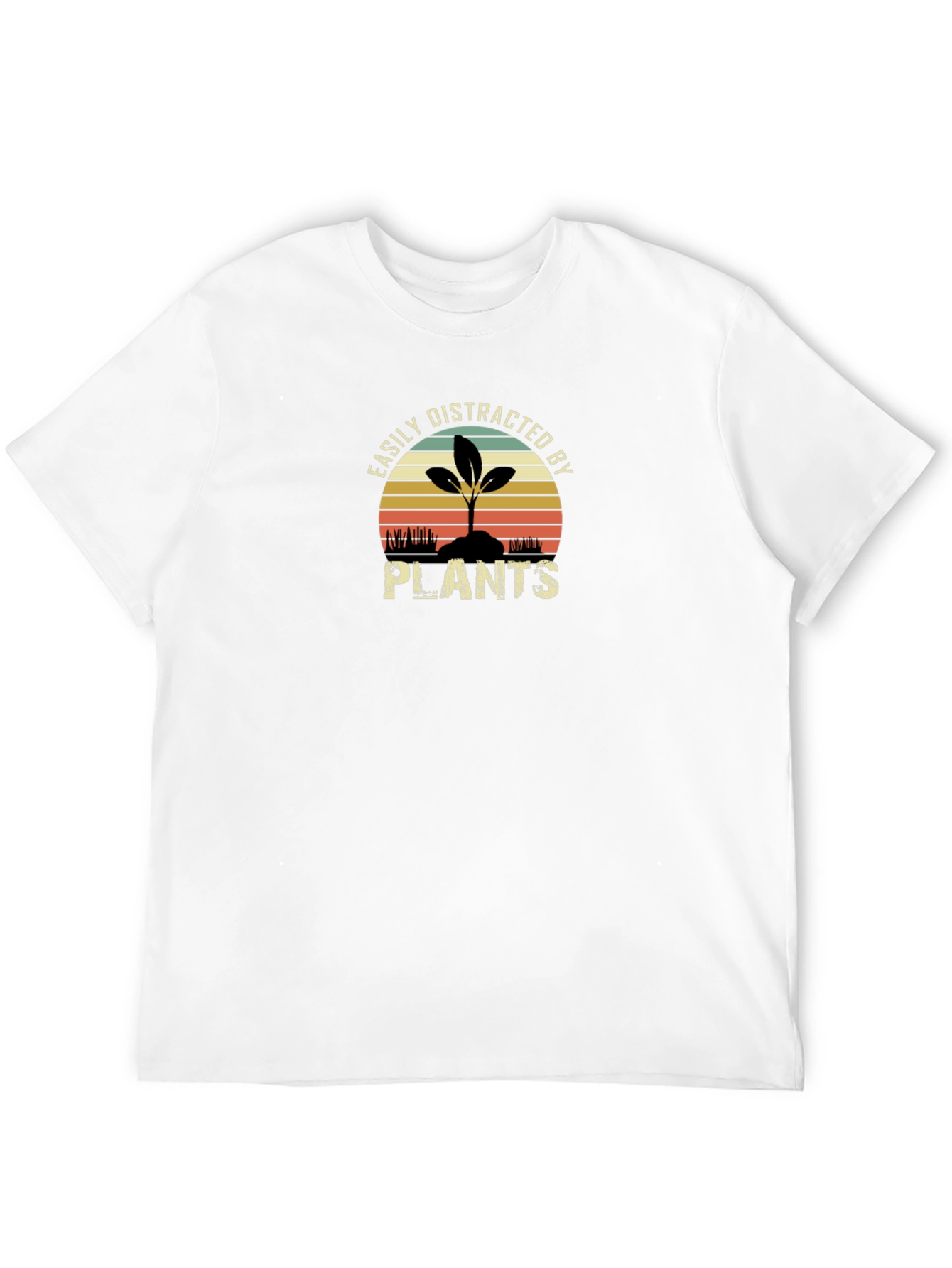 Easily Distracted By Plants Graphic T-Shirt
