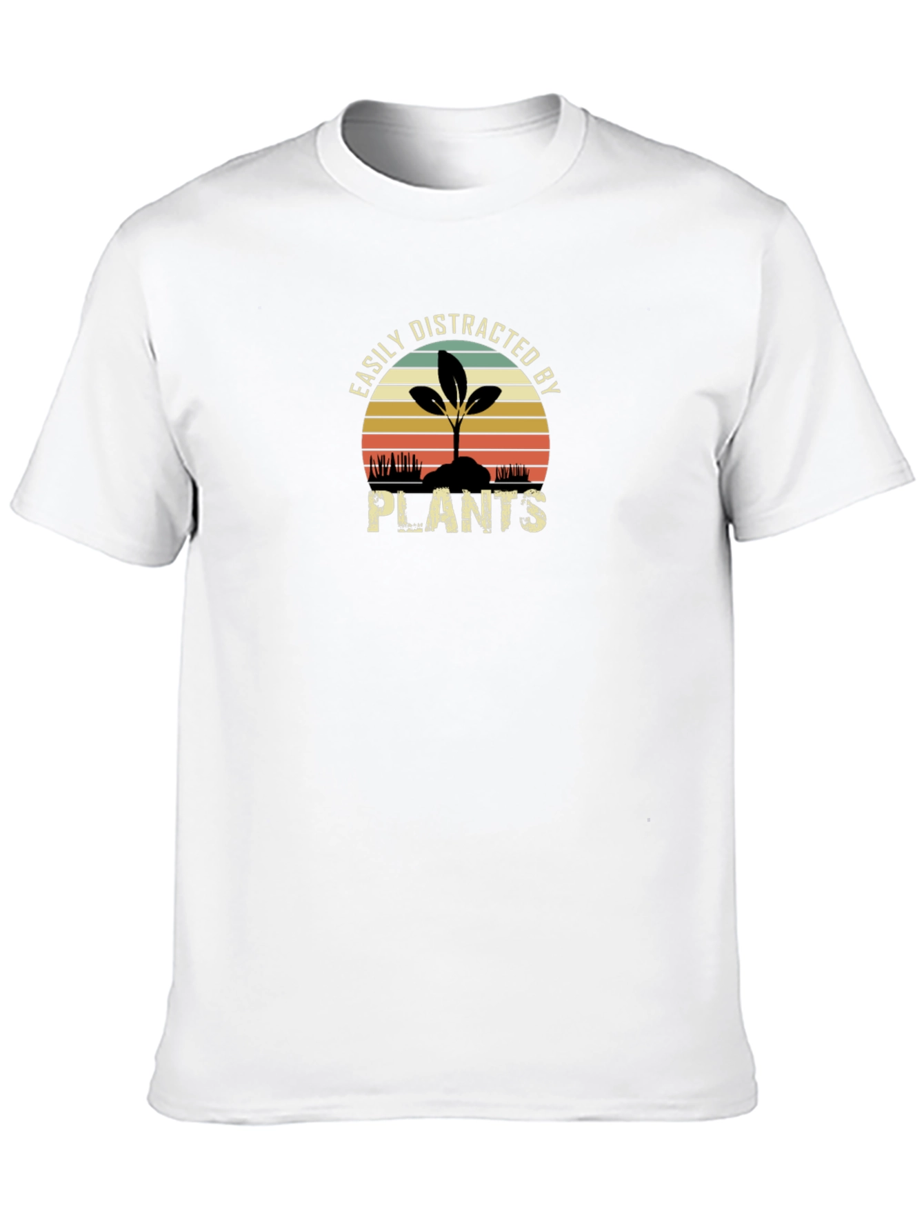 Easily Distracted By Plants Graphic T-Shirt