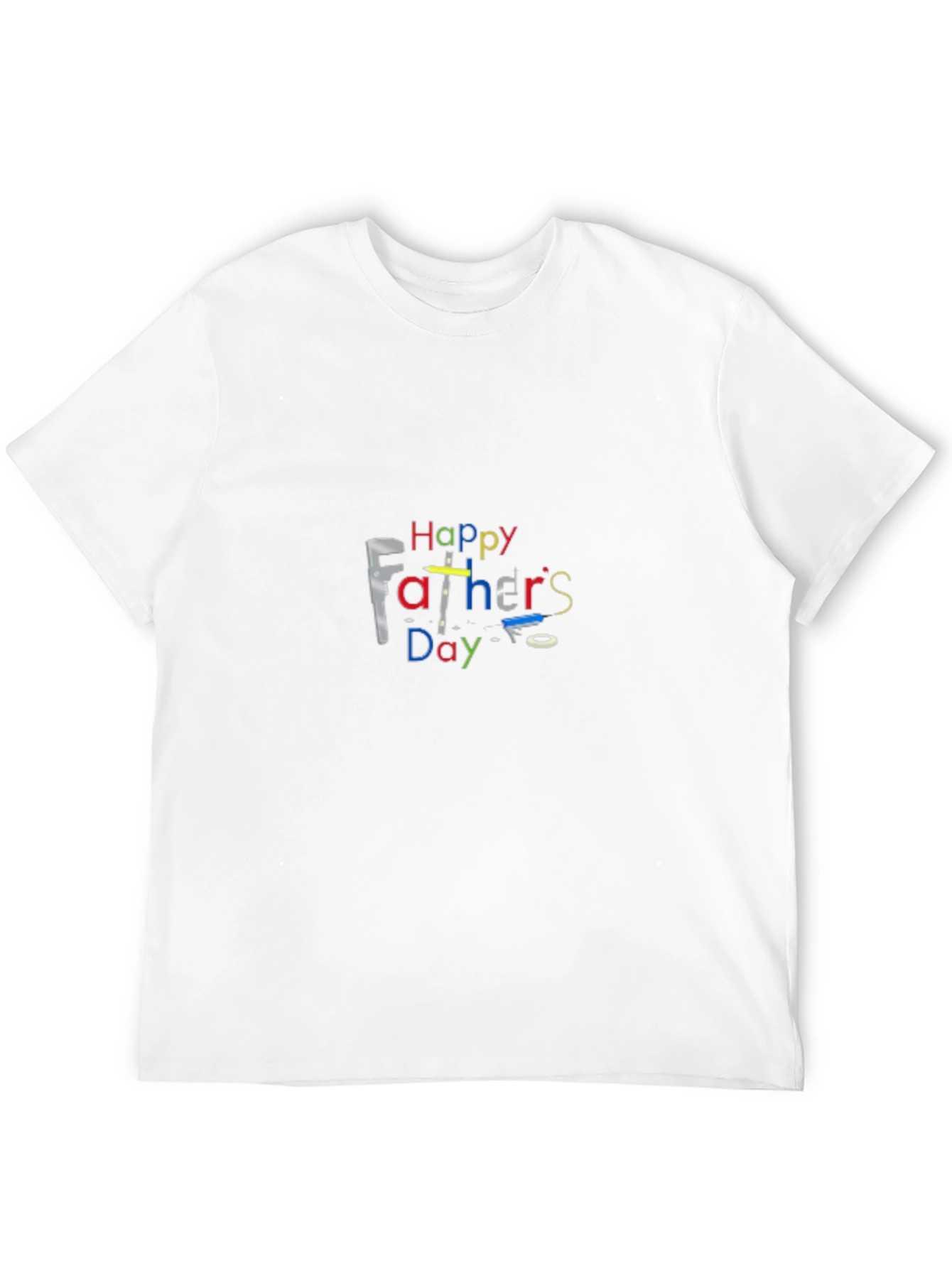 Happy Fathers Day Black T-Shirt