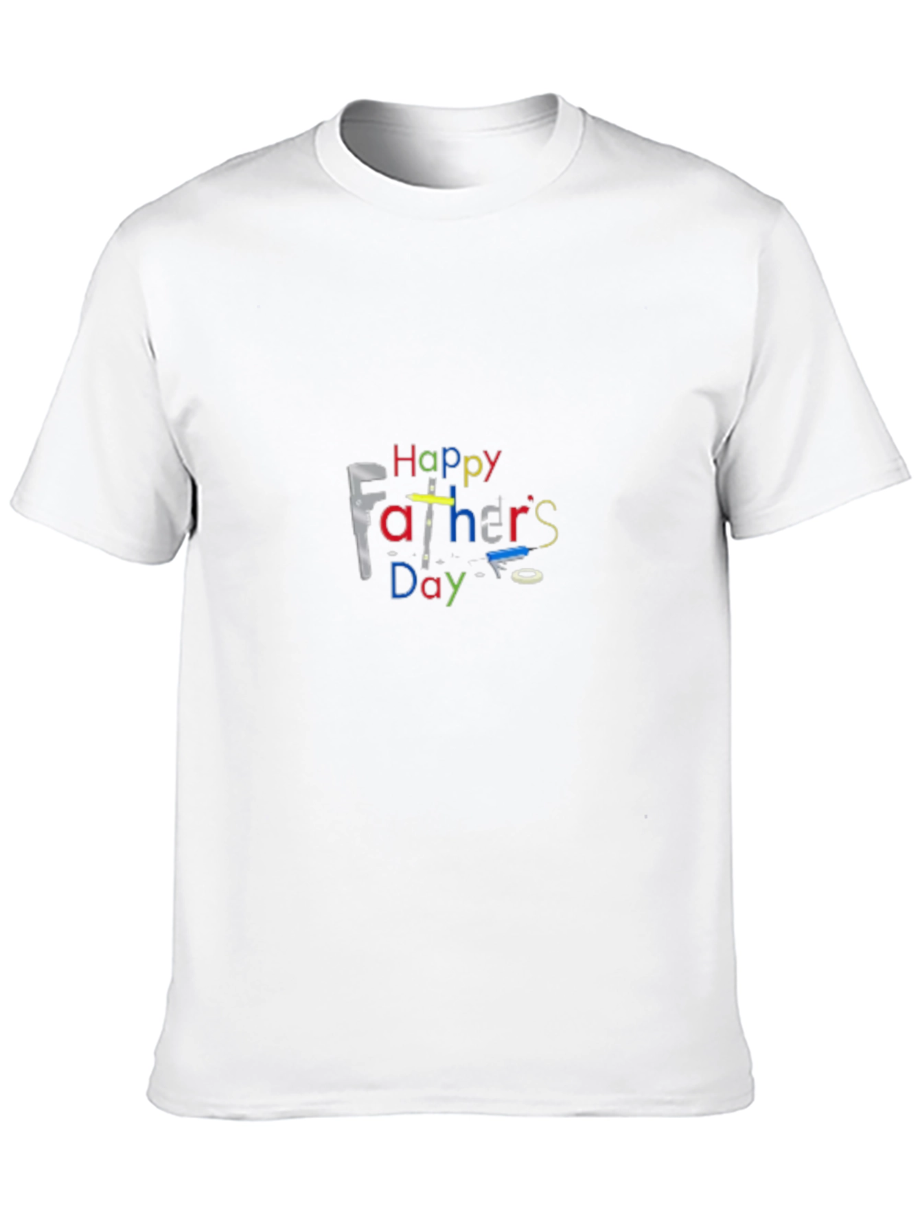 Happy Fathers Day Black T-Shirt