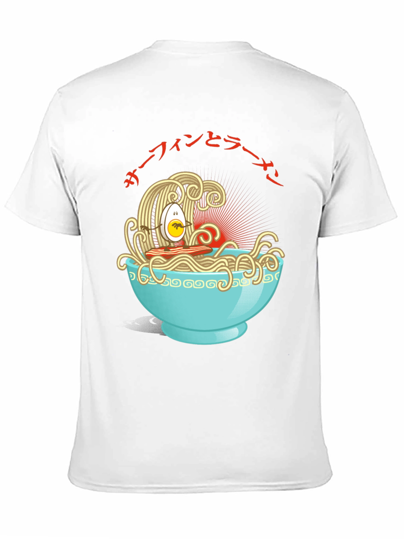 Ramen Surfing Egg Graphic Tee