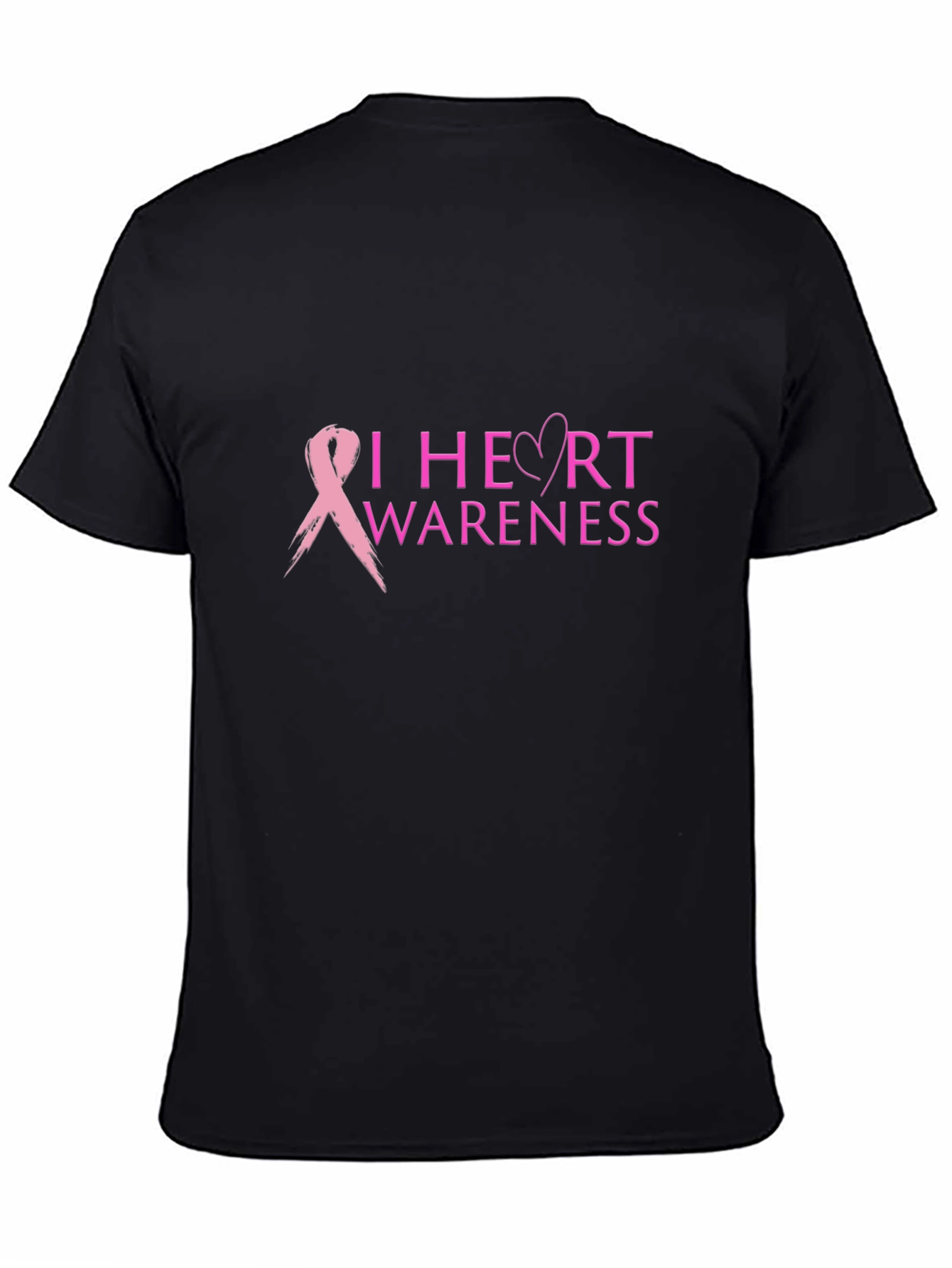 Awareness Ribbon Heart Graphic Tee