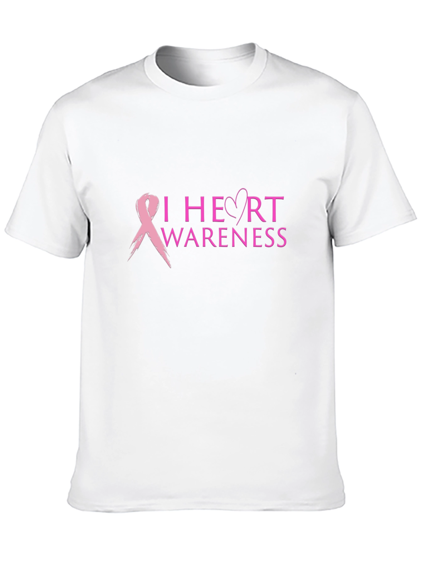 Awareness Ribbon Heart Graphic Tee