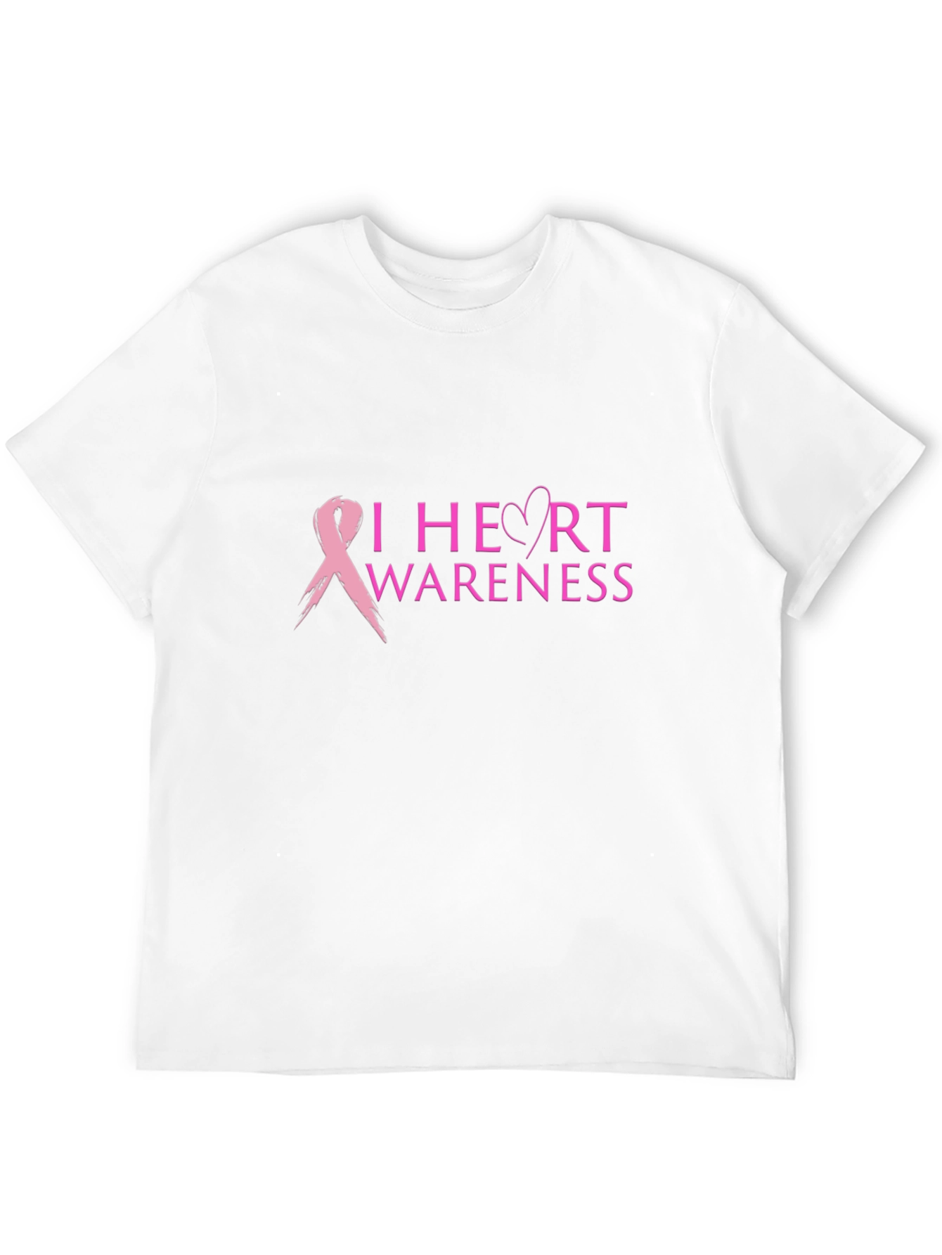 Awareness Ribbon Heart Graphic Tee