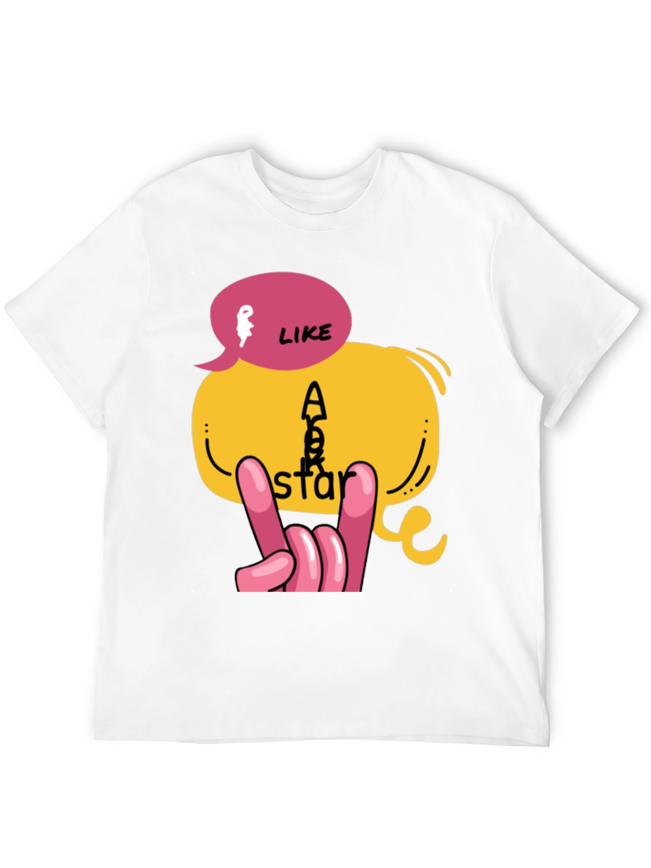 Rockstar Graphic T-Shirt - Like a Star