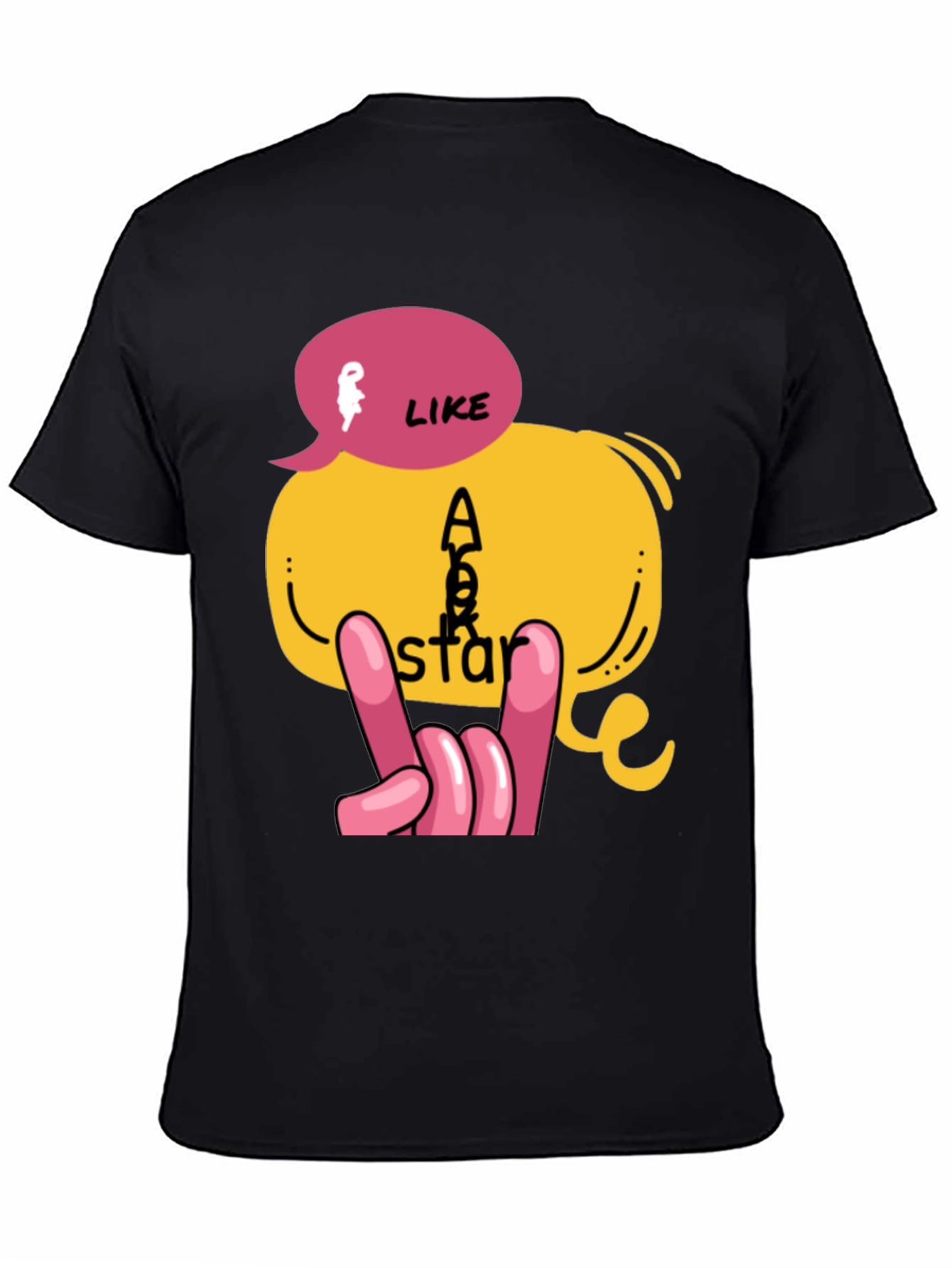 Rockstar Graphic T-Shirt - Like a Star