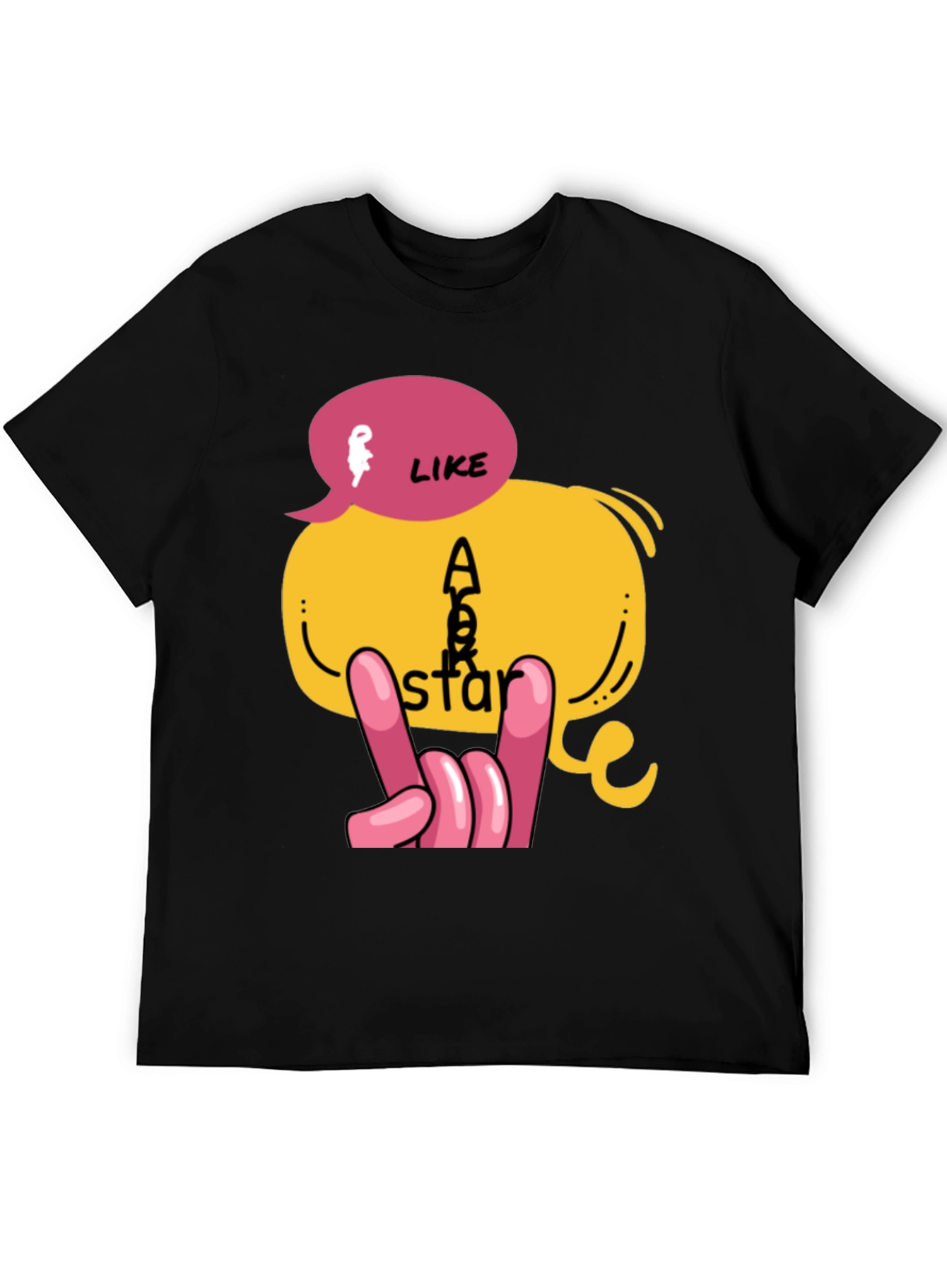 Rockstar Graphic T-Shirt - Like a Star