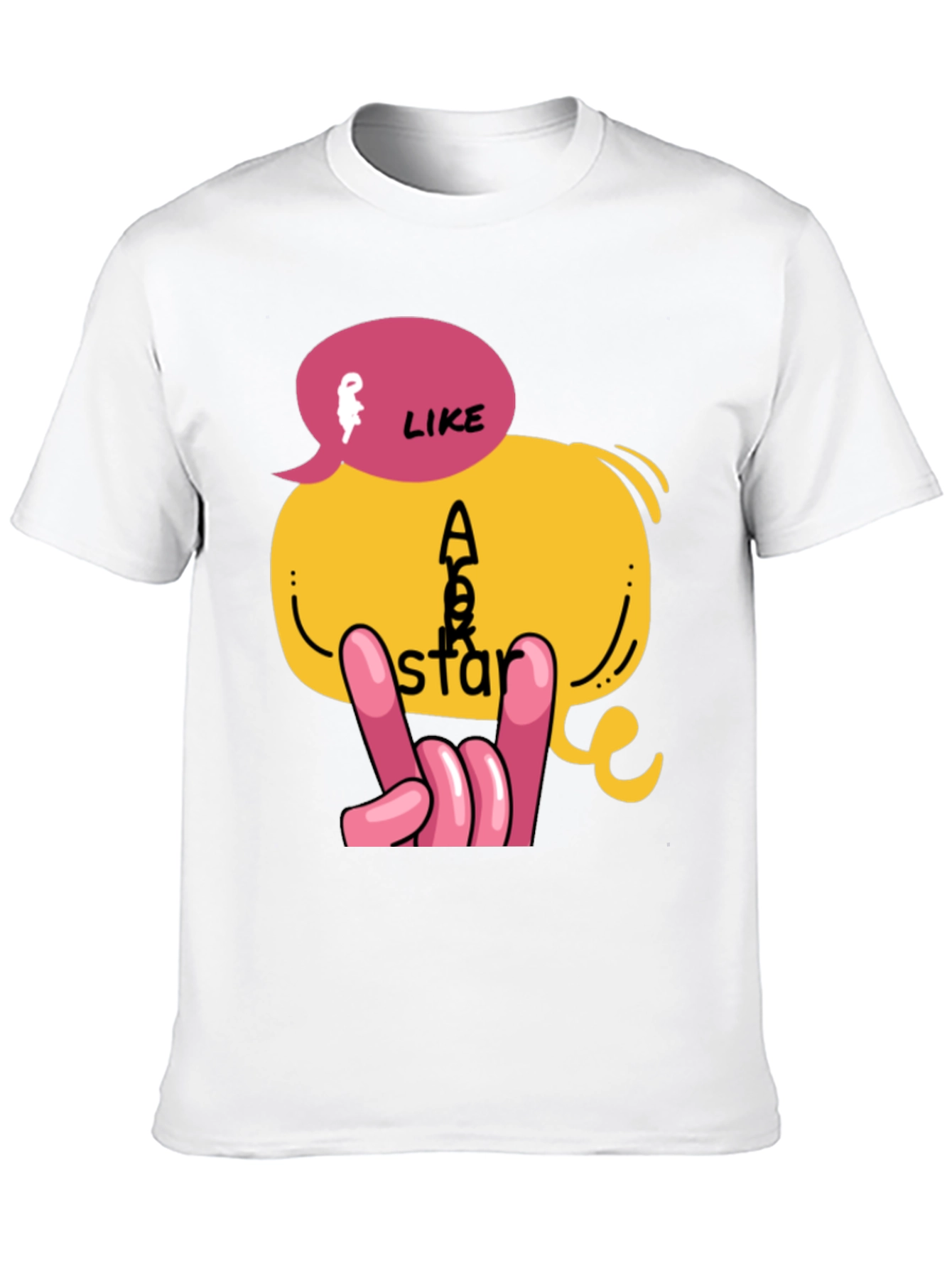 Rockstar Graphic T-Shirt - Like a Star